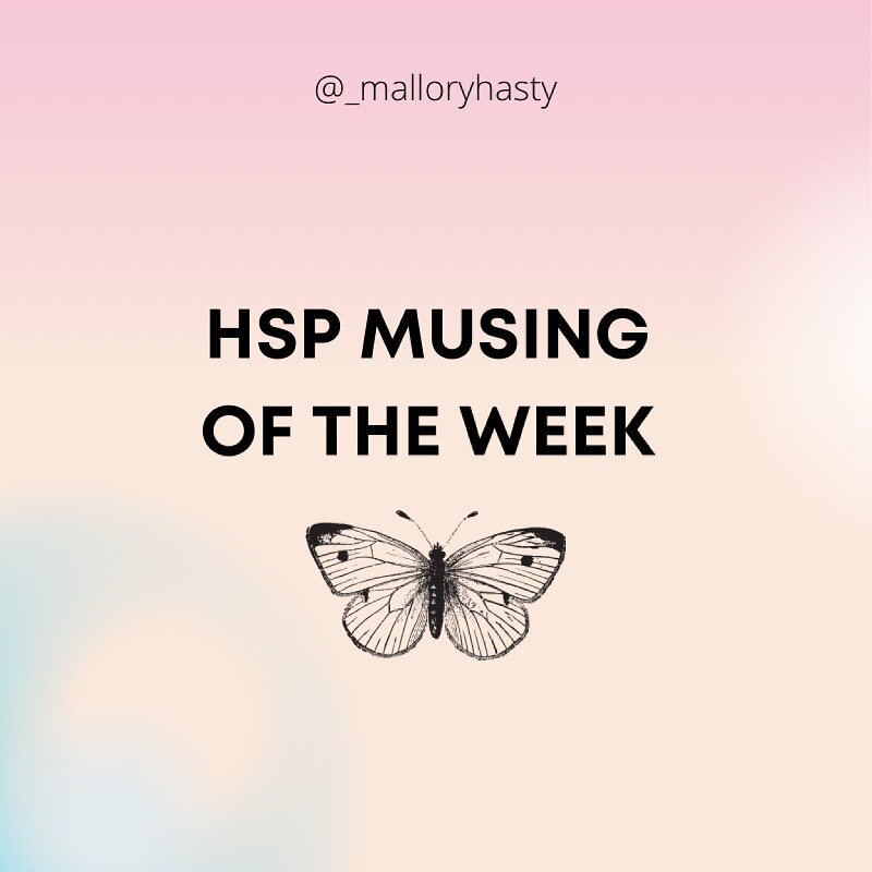 REDEFINING &ldquo;SELF-CARE&rdquo; FOR THE HSP OFTEN BEGINS WITH RENAMING THE TERM ALTOGETHER 🪄

✨Credit: my wonderful HSP summer camp cohort came up with some juicy alternative &nbsp;terminology for self-care: 

🦋Feeling Your Feelings Time 
🦋Nerv