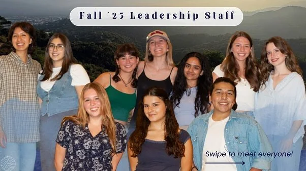 We’re so excited to introduce our leadership staff for Drift Magazine for Fall 2025!!! 🍂✨
Show some love to the team that keeps us inspired and immersed in nature! 💛
*Not pictured:
•Spanish Translation 
📸: Lina Whitebread (@linabea.n