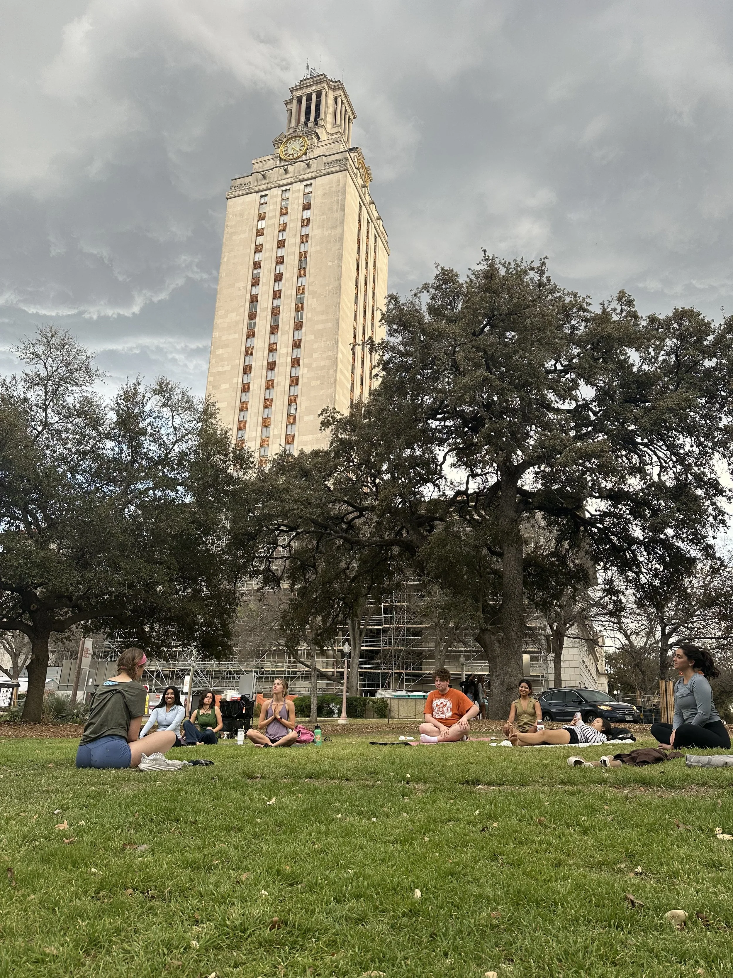Grounded: Campus Environmental Group Uses Yoga to Connect with Nature