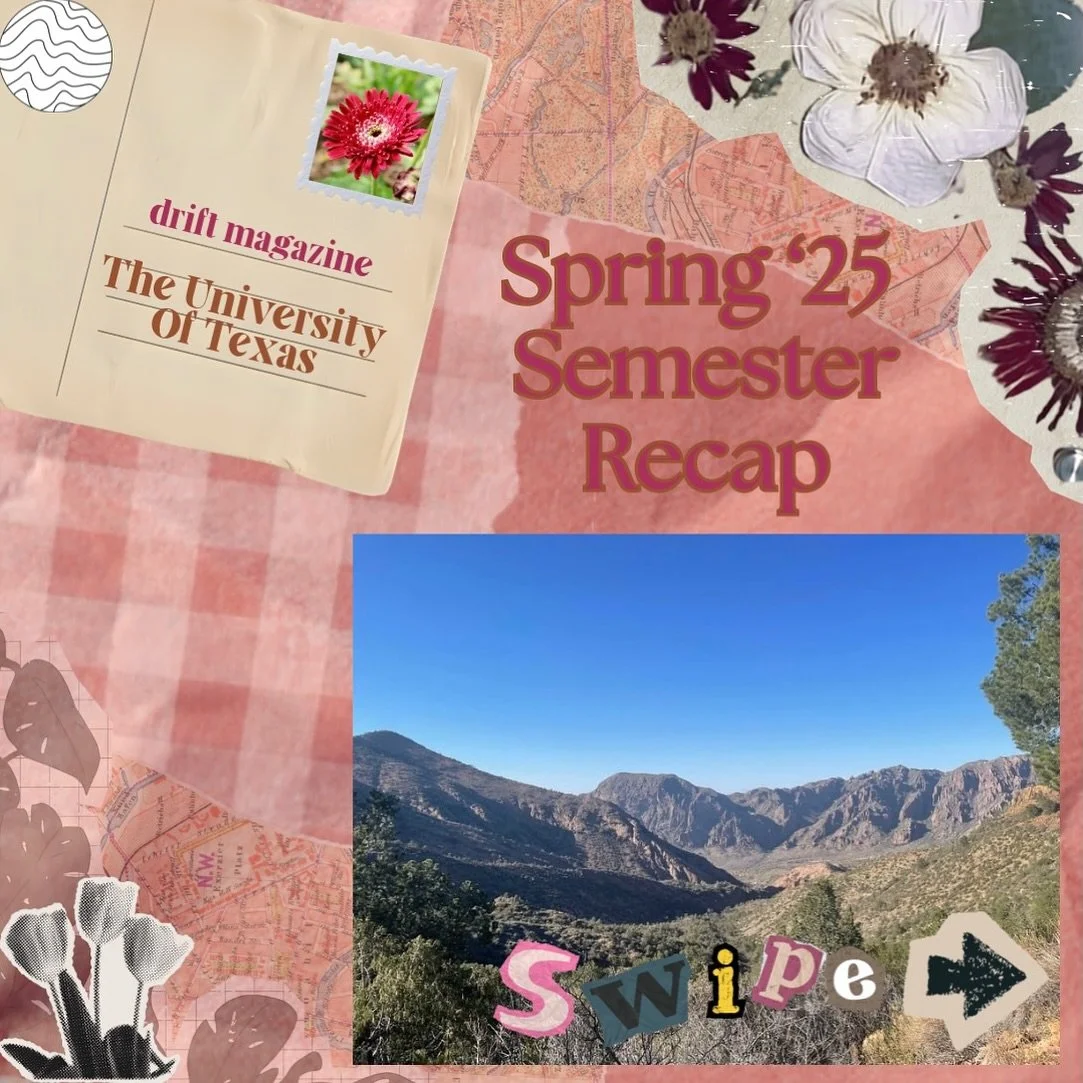 Spring Semester Recap post is here! 🌷🌿🌸
If you’ve been keeping up or are new here these our some wonderful creations and activities from last semesters staff! 🌱
🎨: Aalia Dhuka (@aaliadhuka) & Kyla Crowell (@kyla.crowell)
#drift #dri