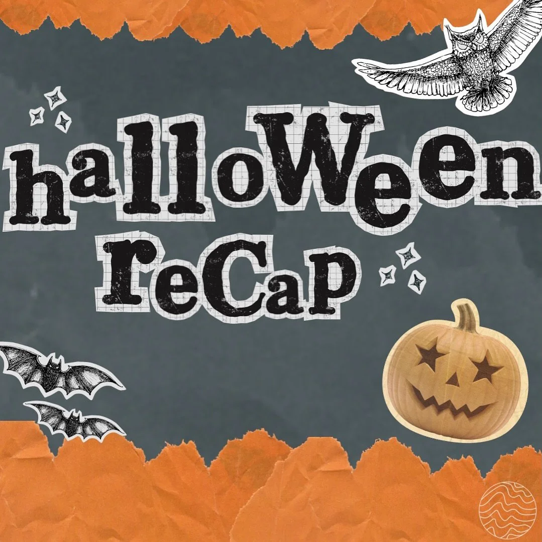 Our staffers had a spooky halloween swipe to see our costumes! 🕸️👻

🎨: Parnita Avala @parnita.avalaa &amp; Kyla Crowell @kyla.crowell