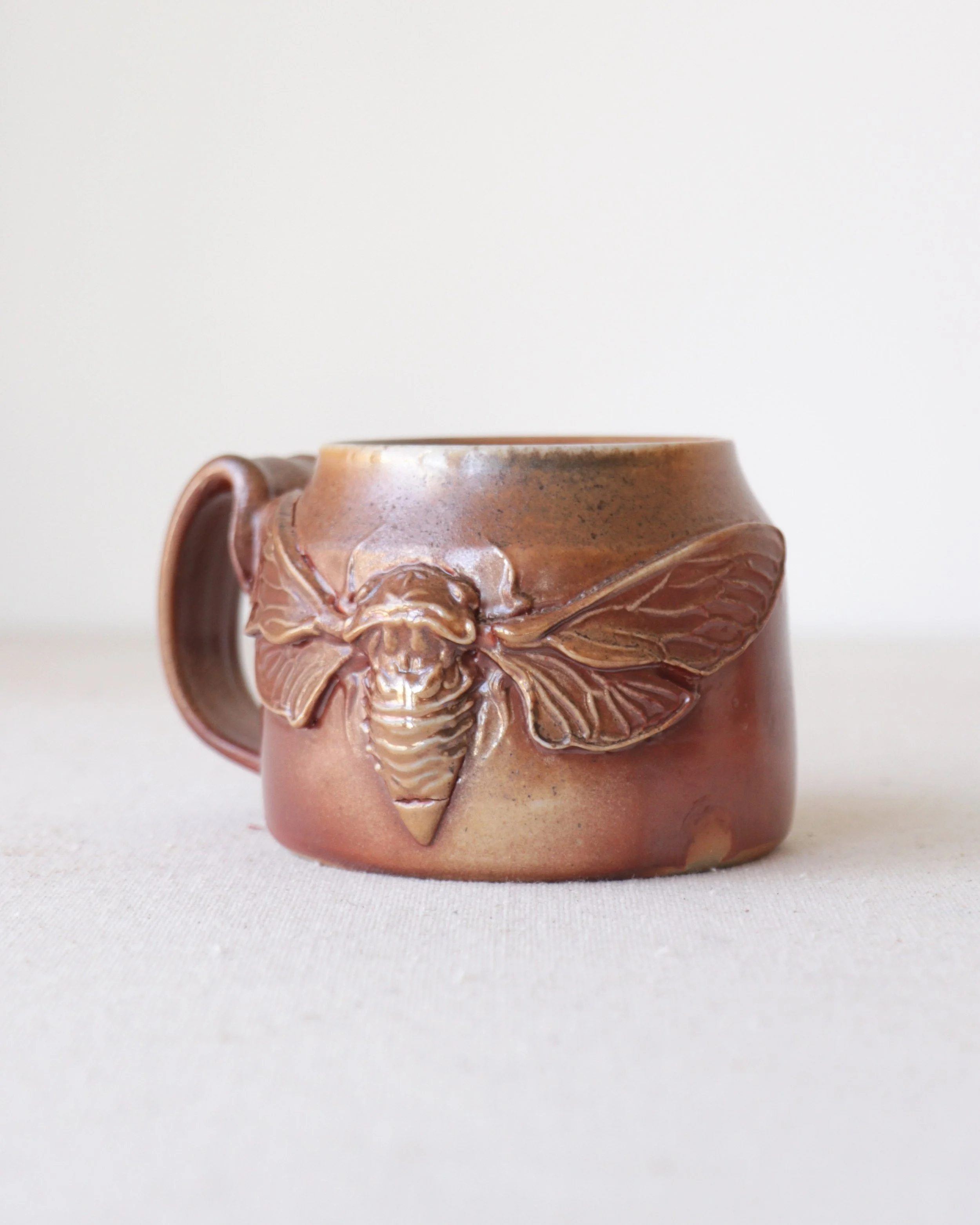 Wood Fire Cicada Mug