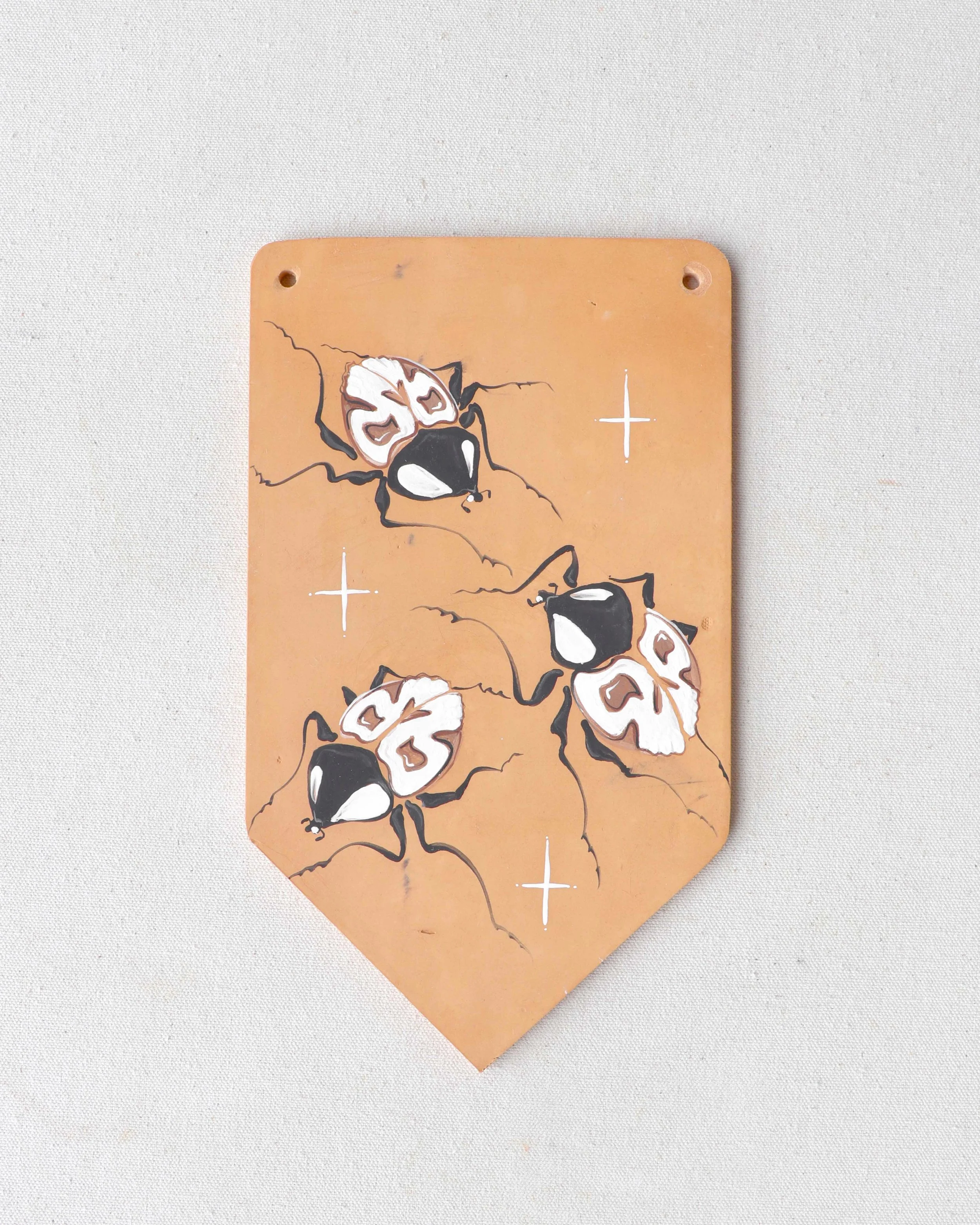 Skull Ladybug Wall Tile
