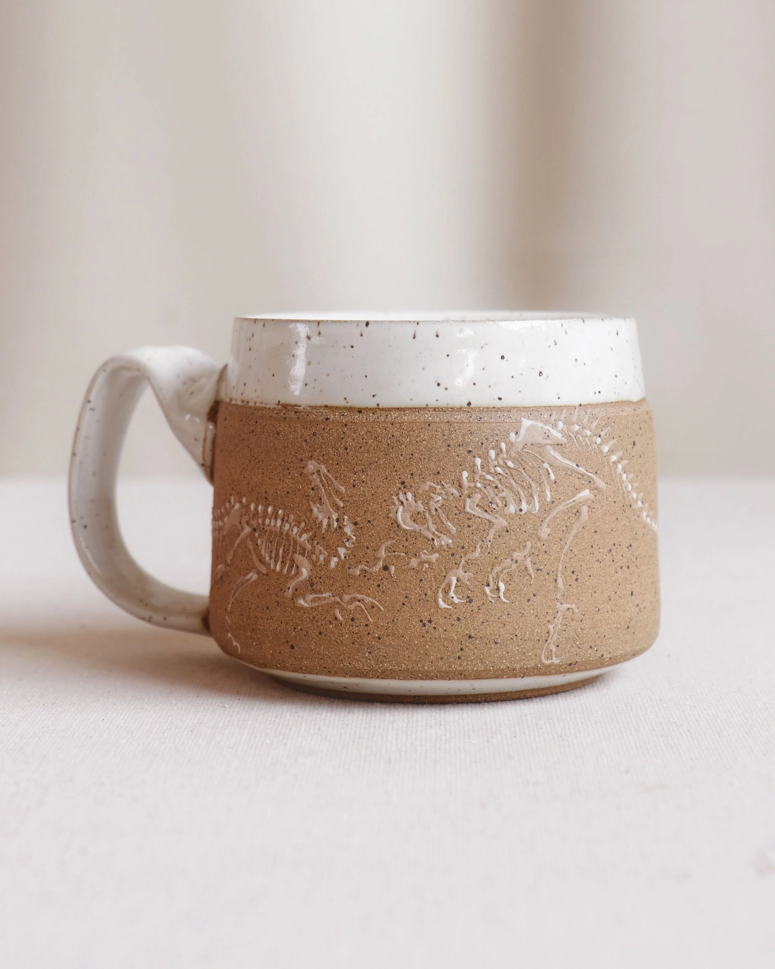 Pachycephalosaur Latte Mug