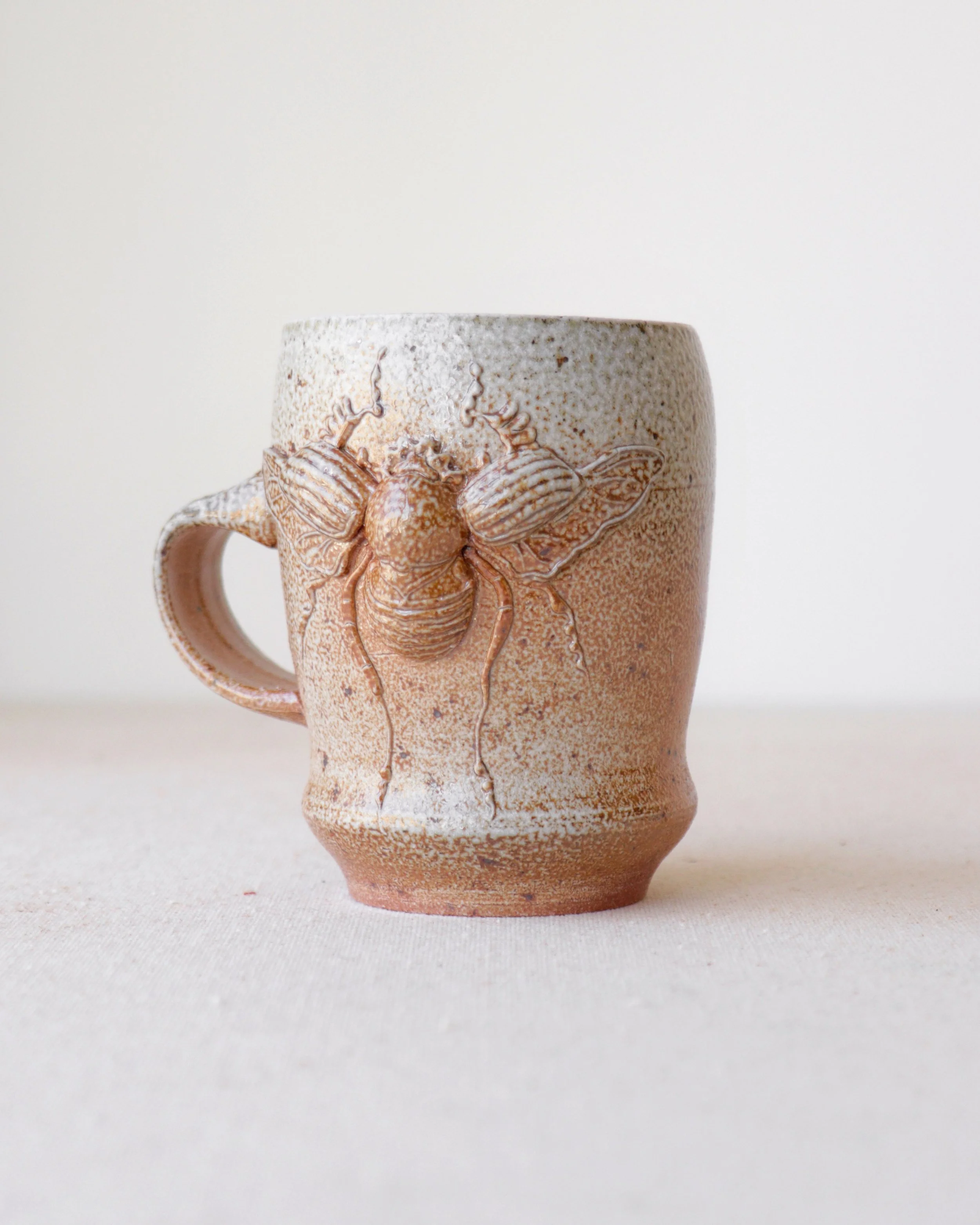 Salt Fire Scarab Beetle Mug