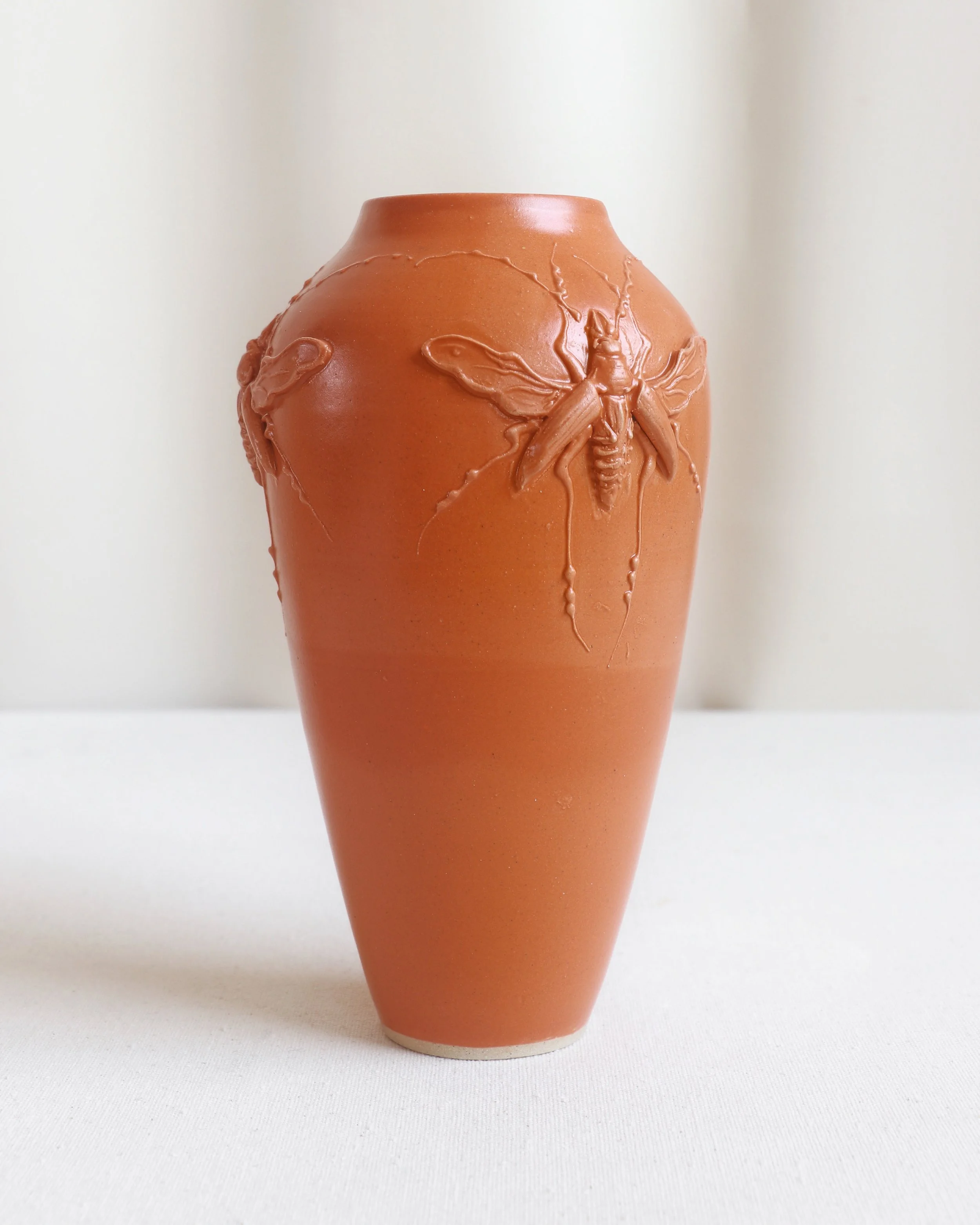 Longhorn Beetle Vase