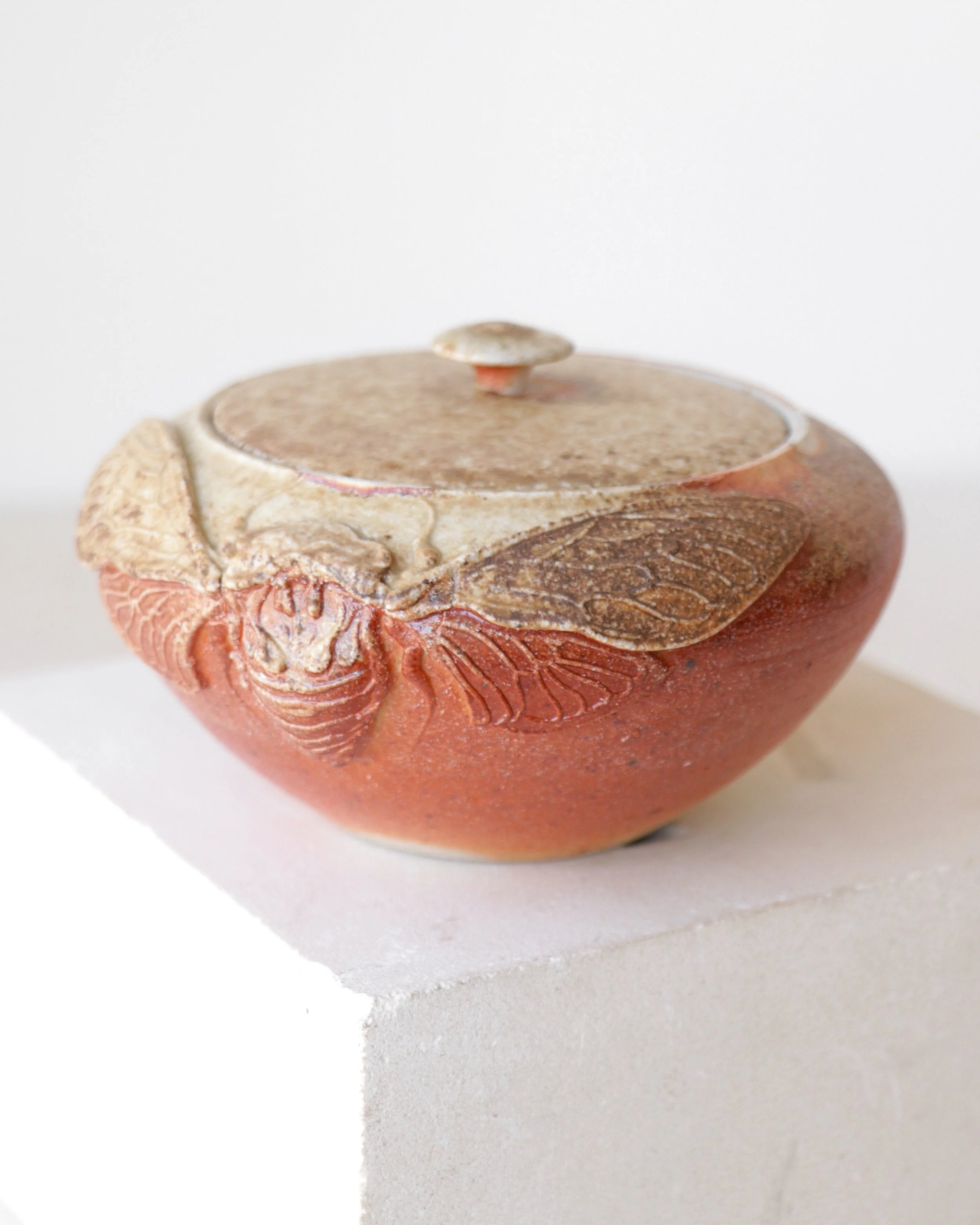 Wood Fire Cicada Jar