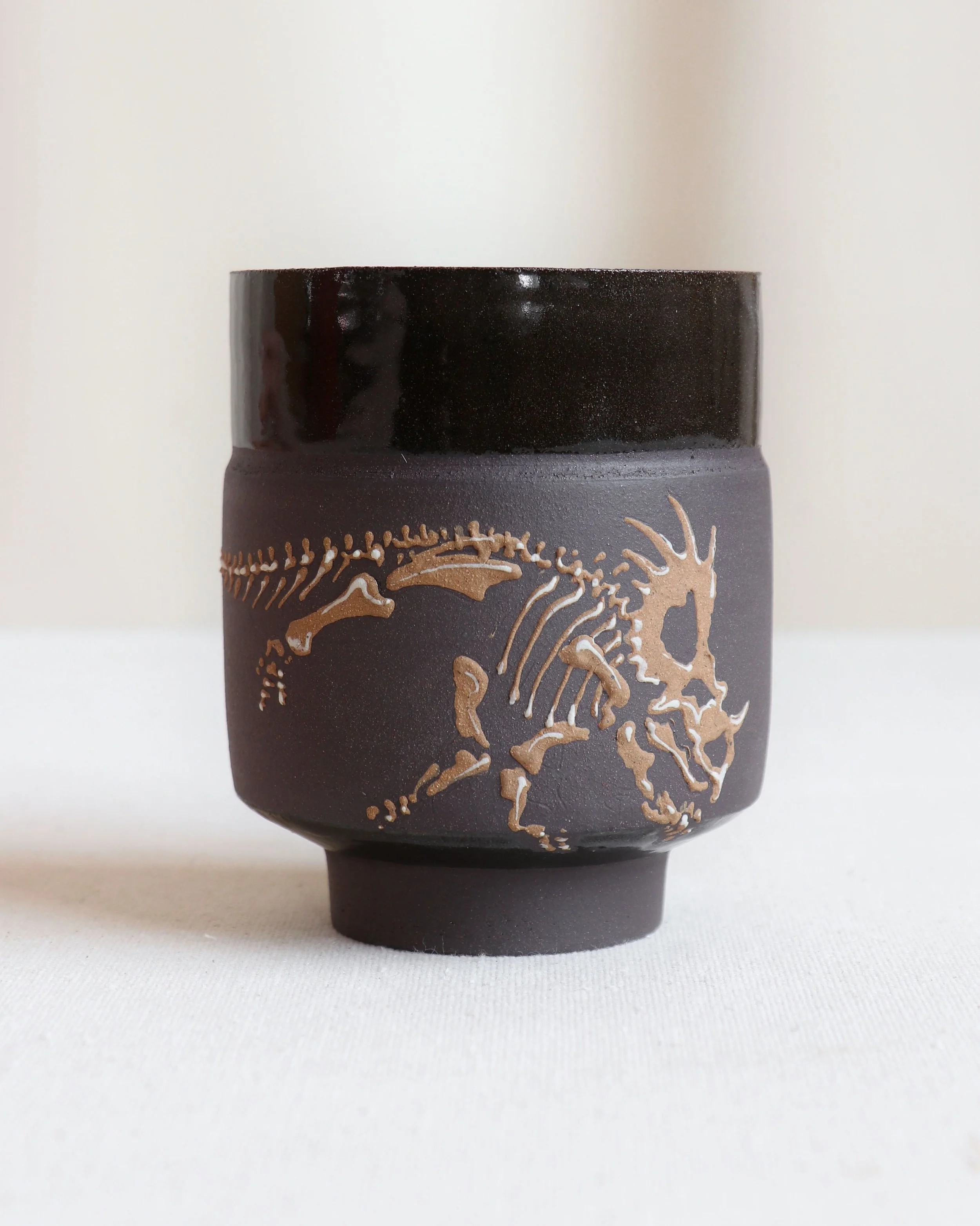 Black Styracosaur Yunomi