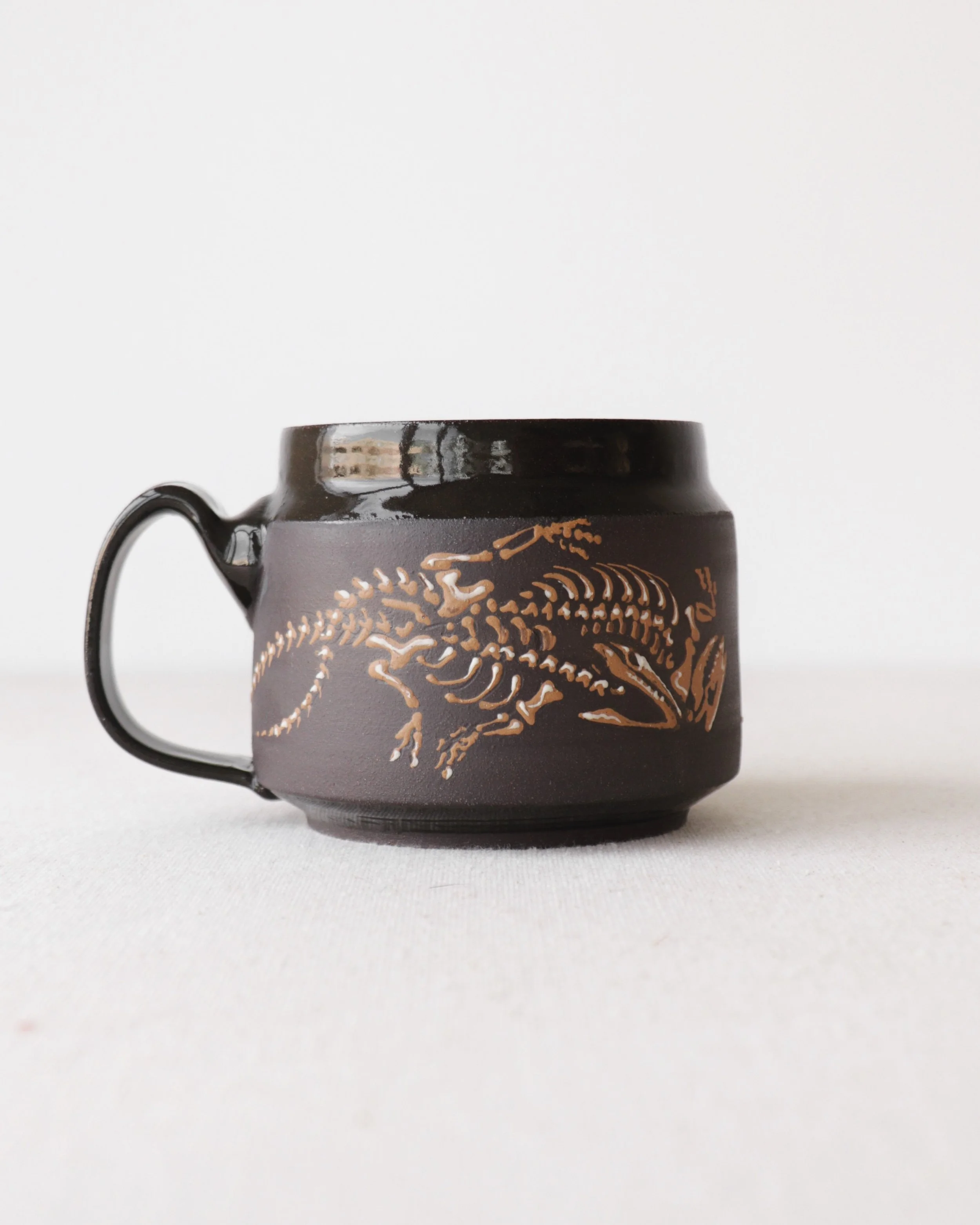 Triassic Cuddle Latte Mug