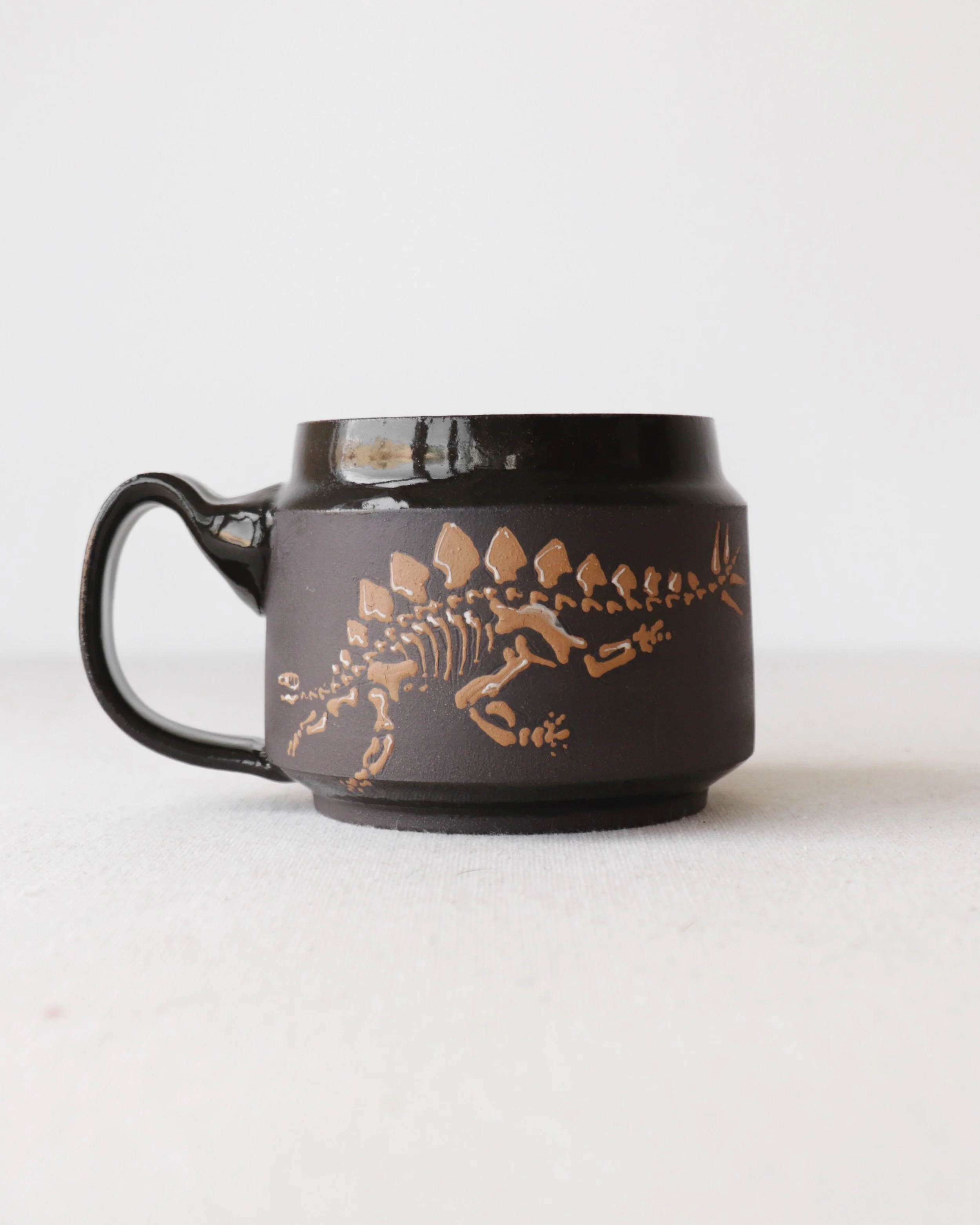 Stegosaurus Latte Mug