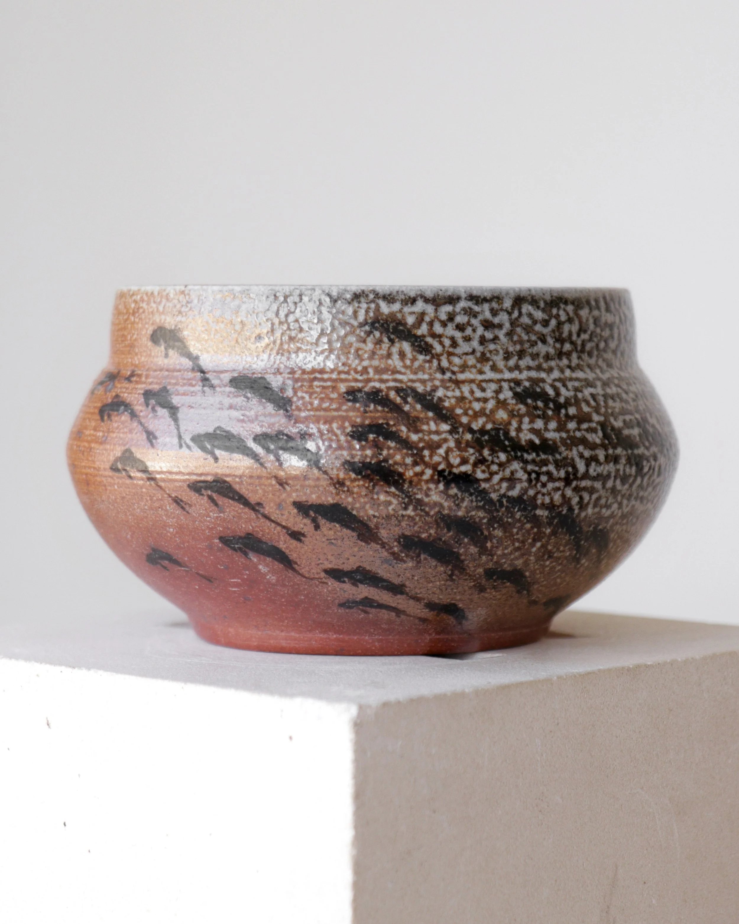 Salt Fire Herring School Tea Bowl 1
