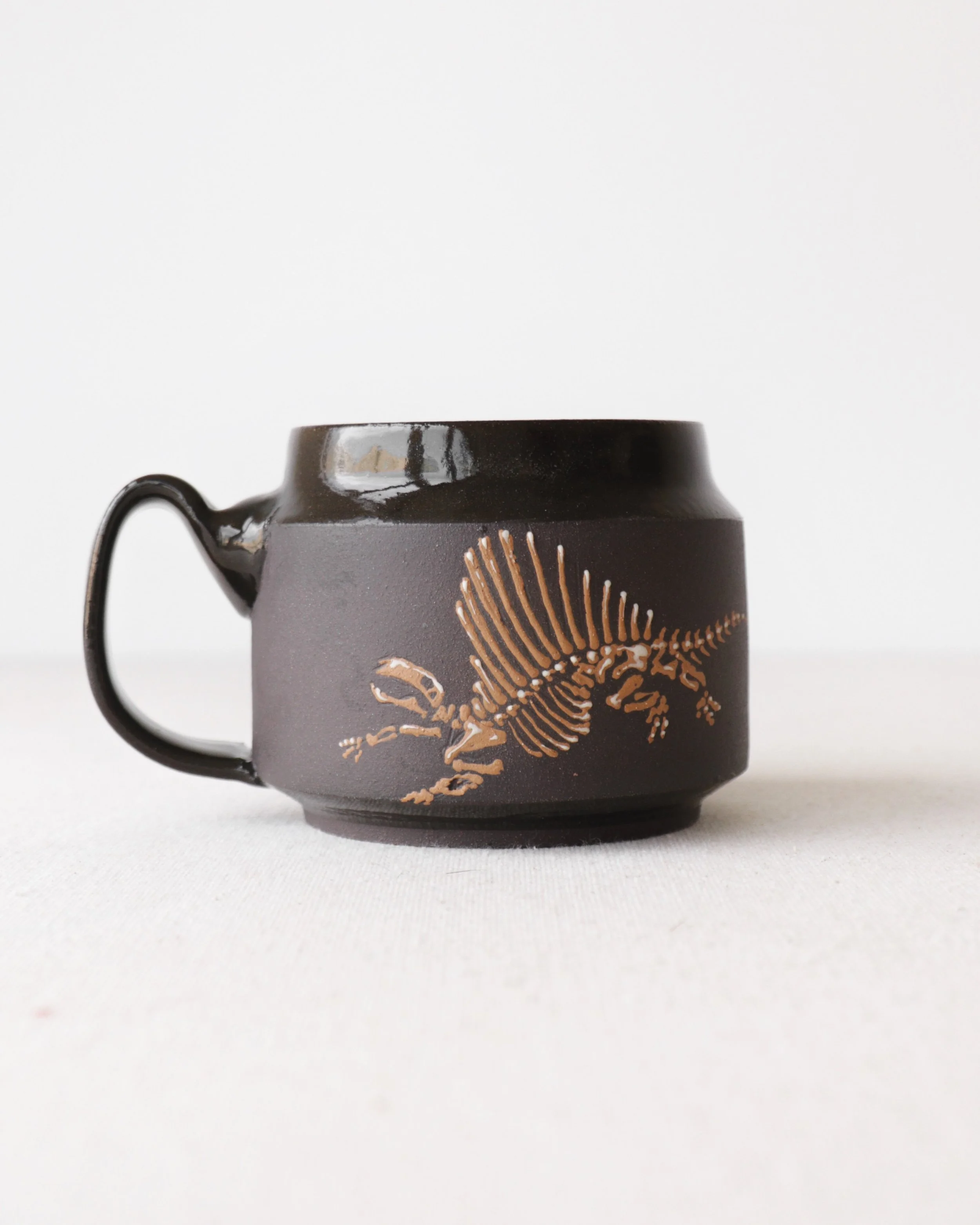 Dimetrodon Latte Mug
