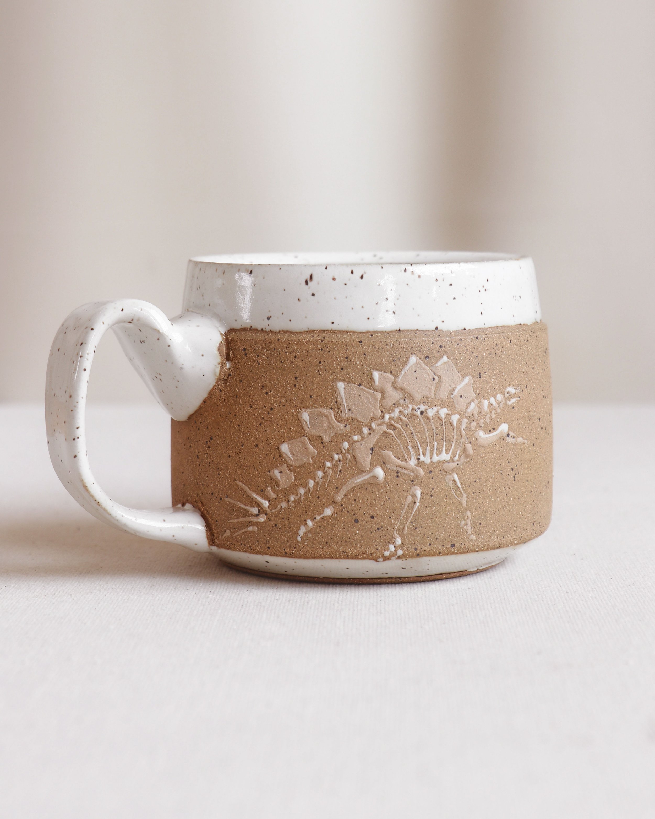 Stegosaur Latte Mug