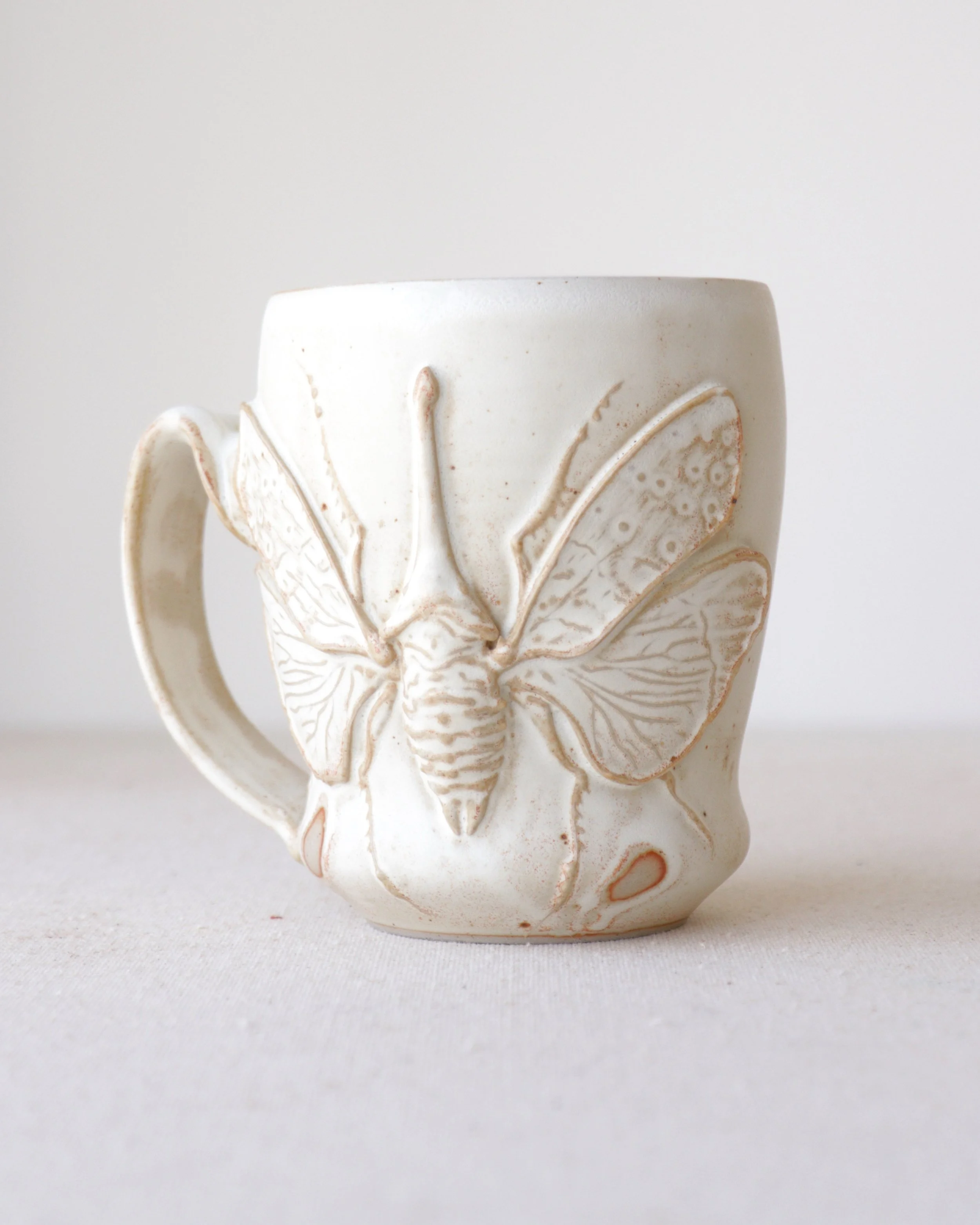Satin White Pyrops Lanternfly Mug