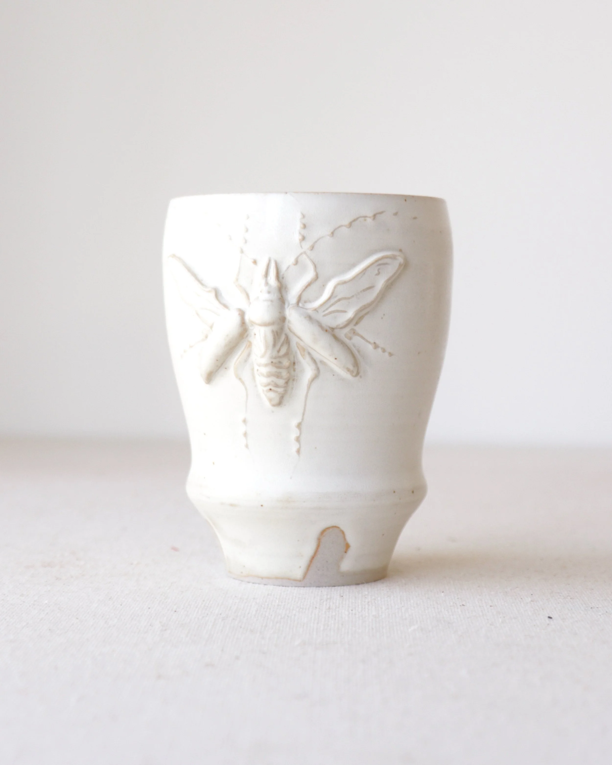 Satin White Longhorn Beetle Yunomi