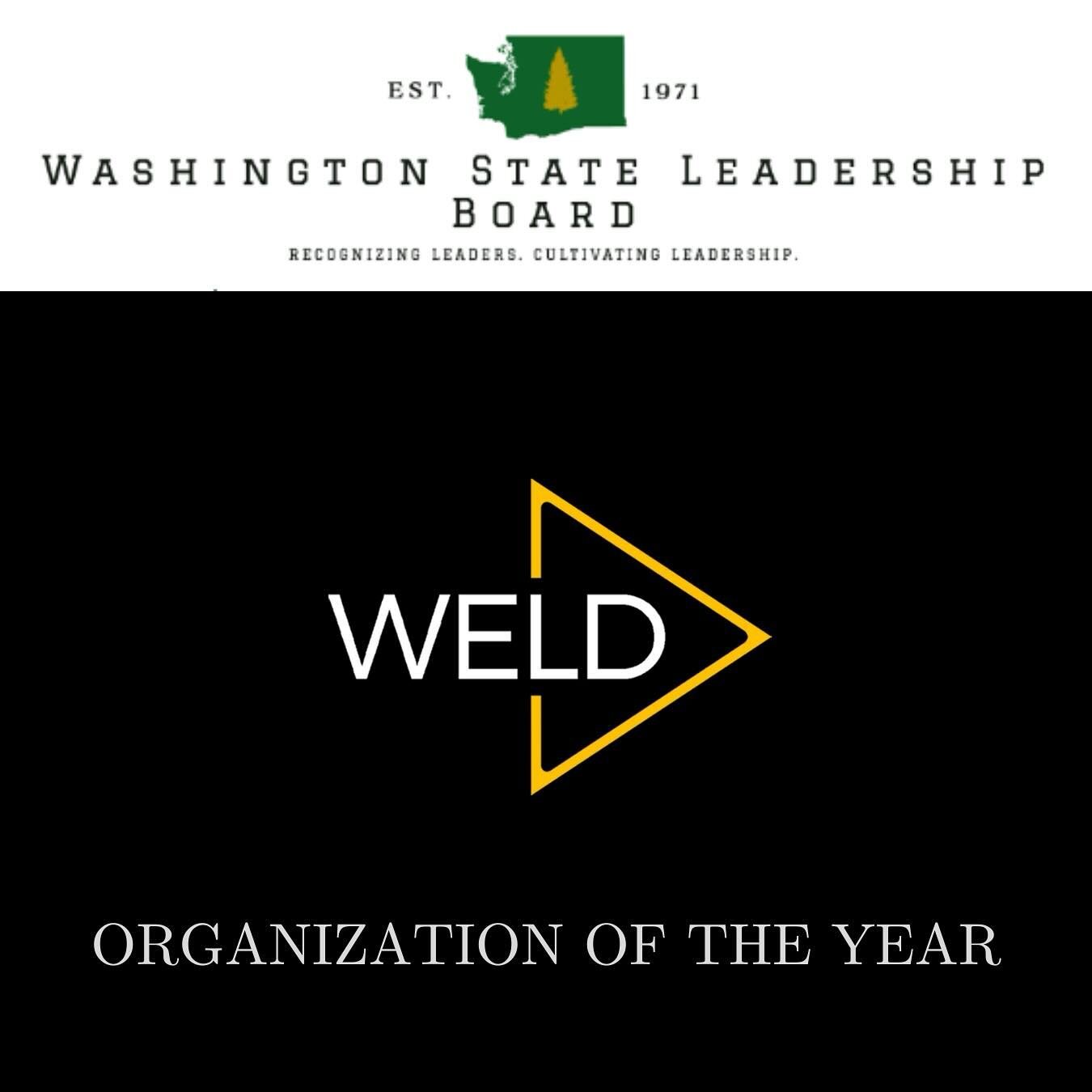 ☑️ Exciting News from Weld Seattle! 
We are thrilled to announce that Weld Seattle has been honored with the title of Washington Organization of the Year! This award recognizes our unwavering commitment to transforming the lives of those impacted by 