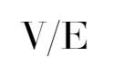 V/E 