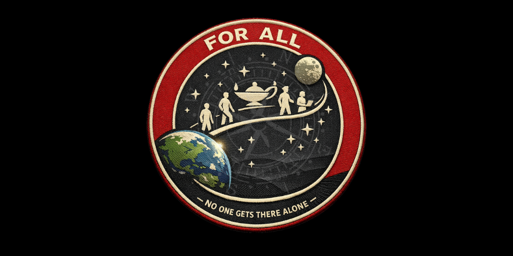 No One Gets to the Moon Alone