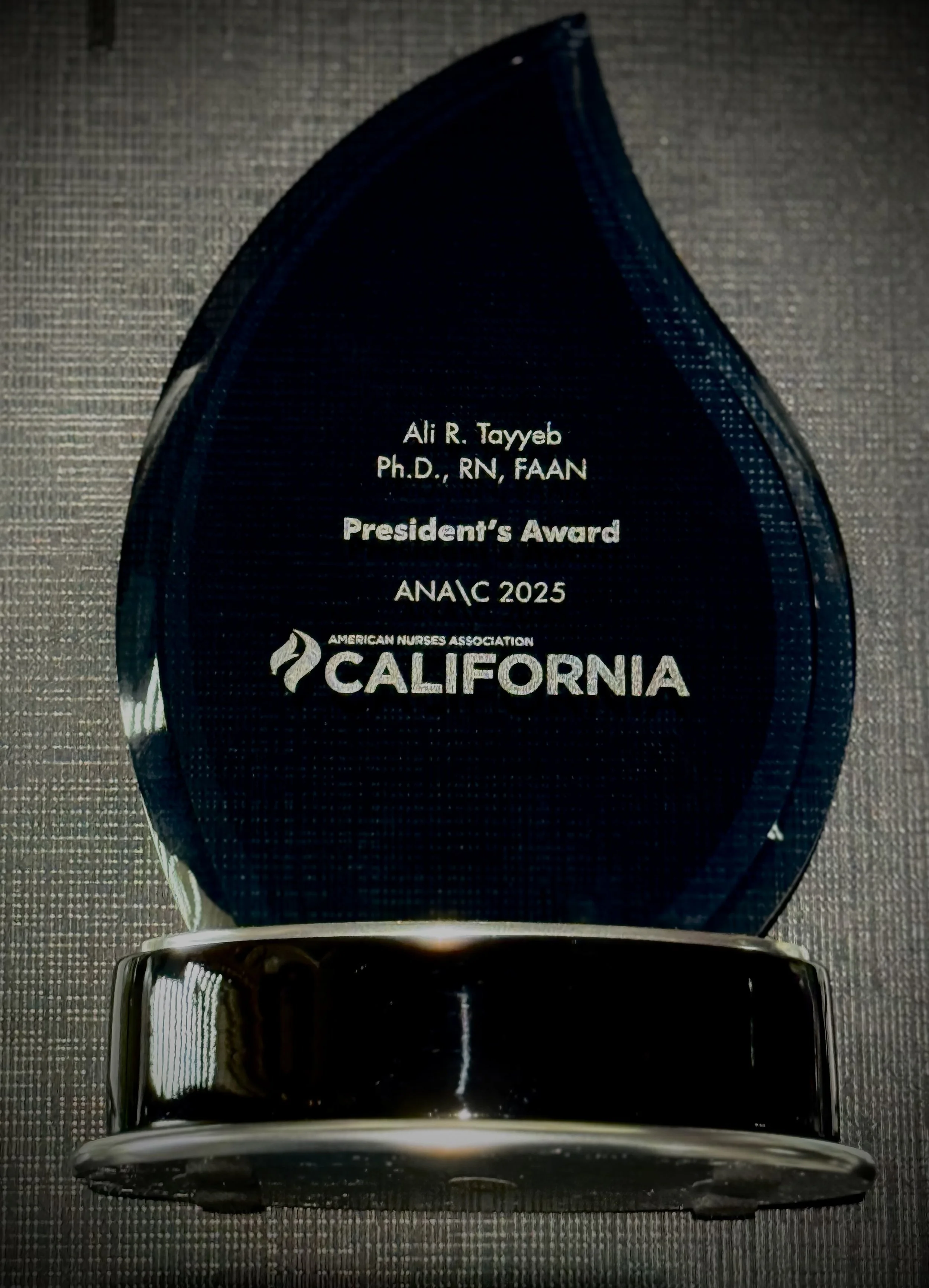American Nurses Association/ California -2025 Presidents Award