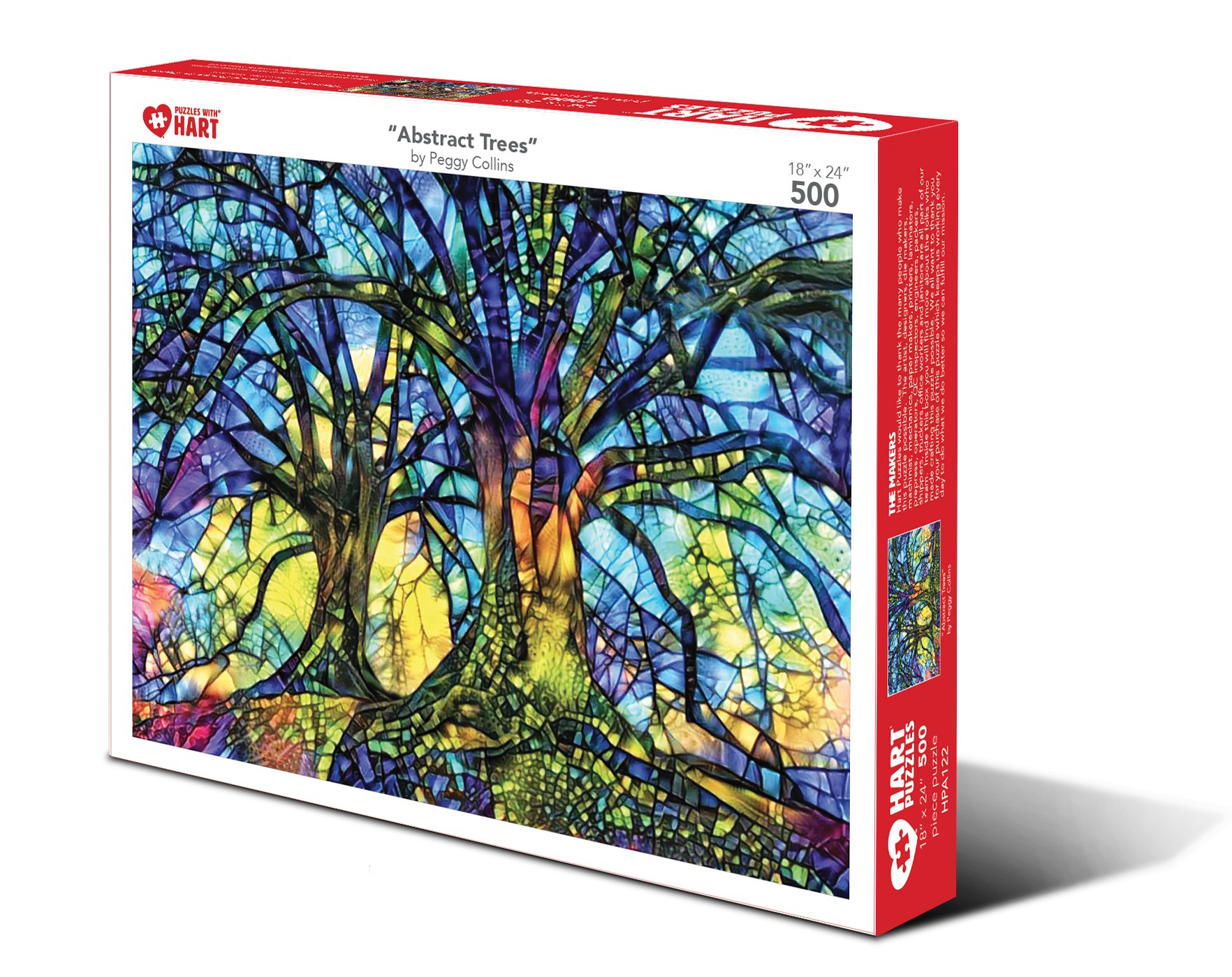 Fantasy "Abstract Trees" by Peggy Collins