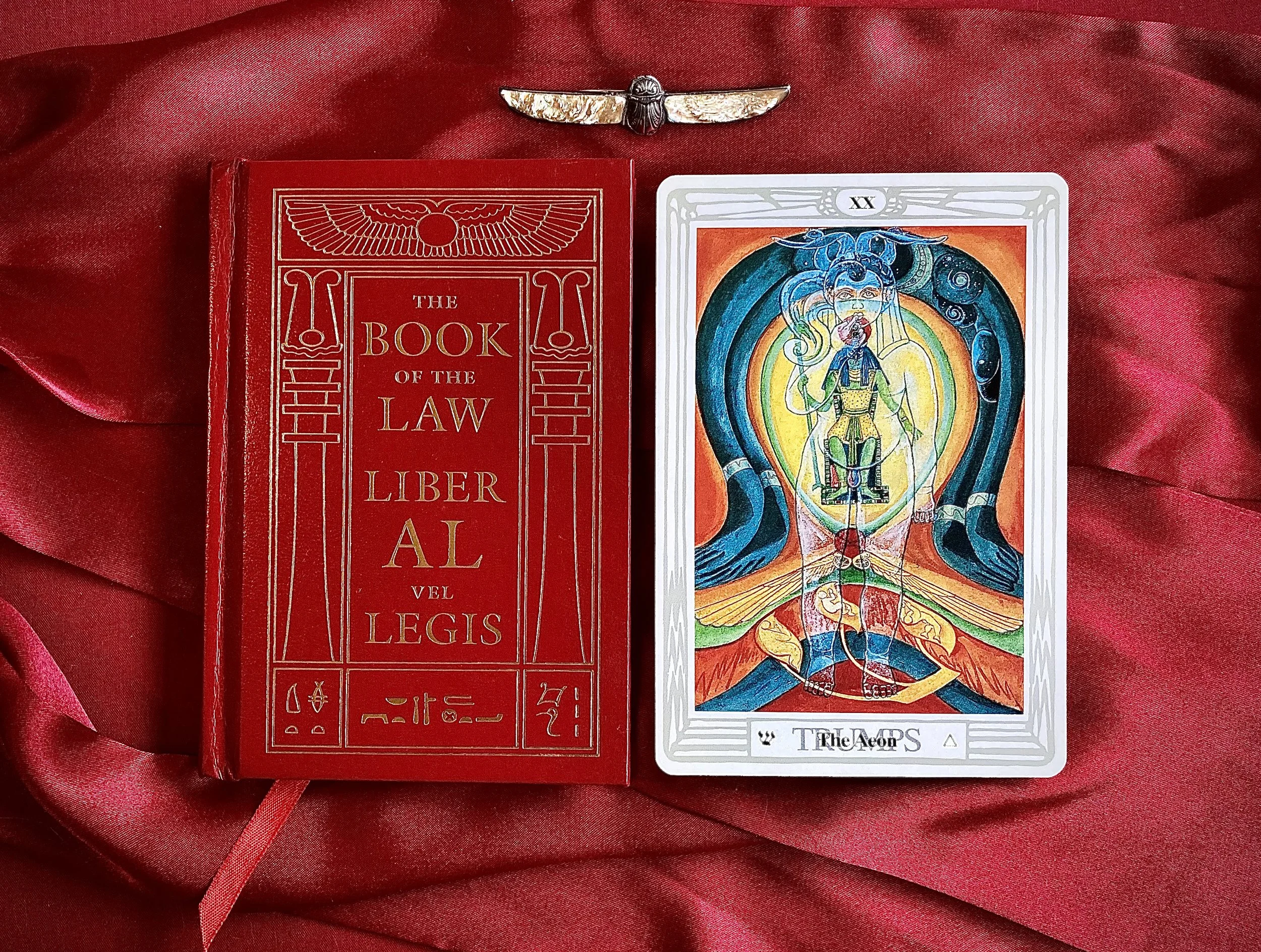 Atu XX The Aeon — Celestial the Queen