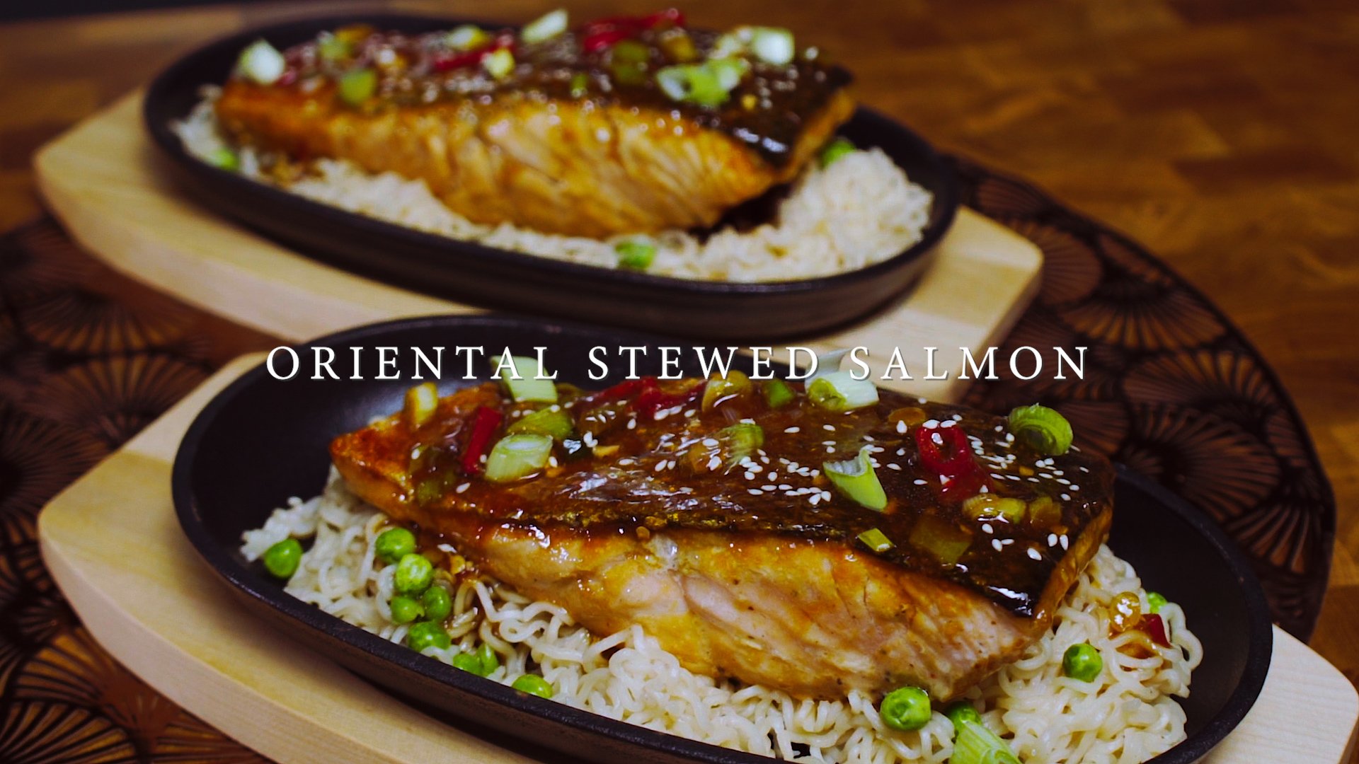 Oriental Stewed Salmon