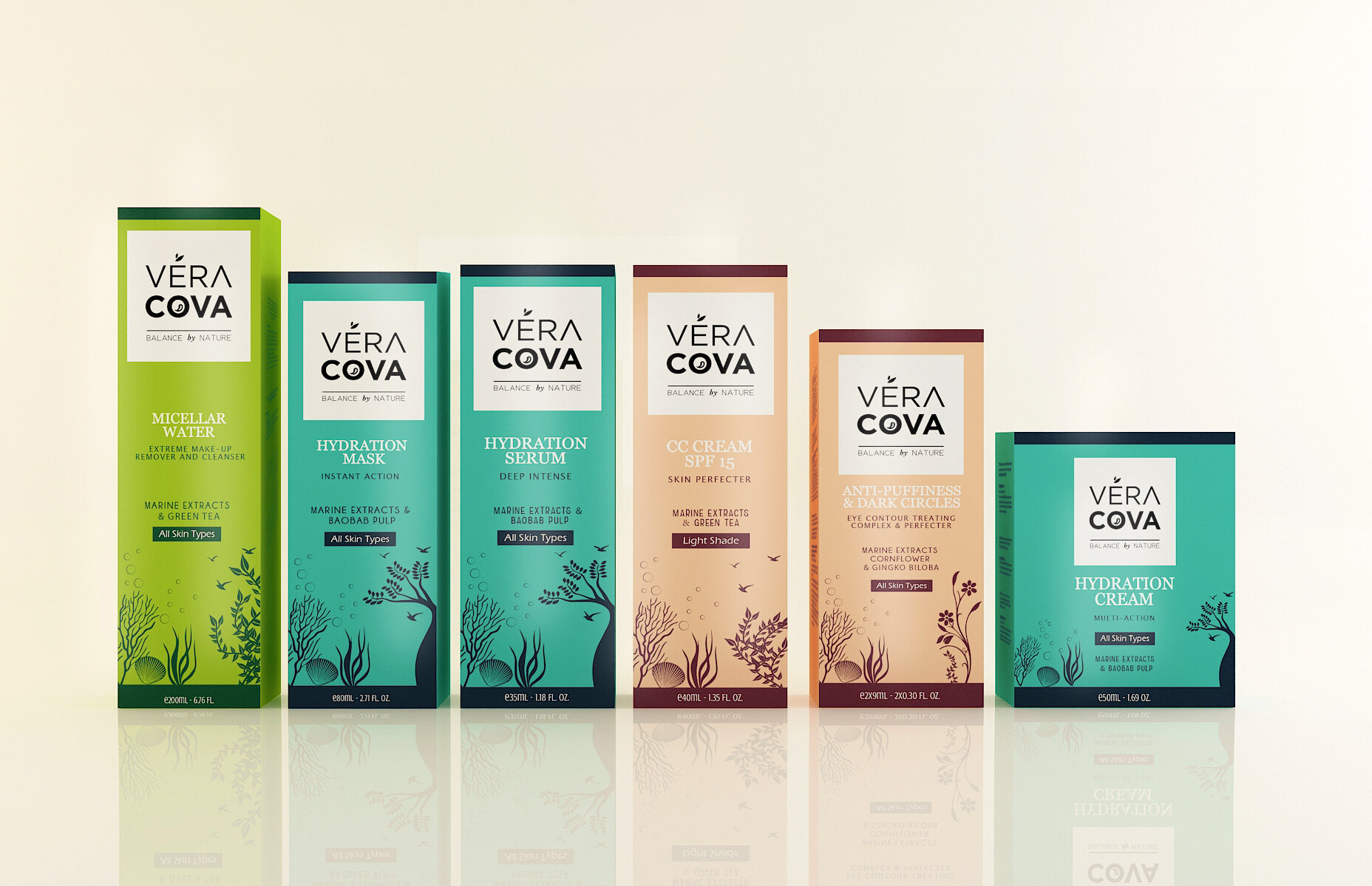 Vera Cova Packaging and Identity
