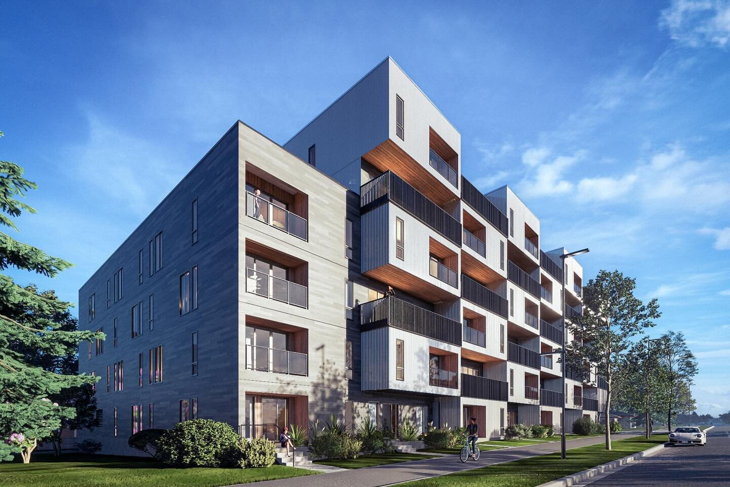 The community of Killarney is about to get 96 new homes in this stunning six-storey apartment building, whose DP was approved earlier this week. This purpose-built rental block will be the first of its kind along the recently upgraded Main Street of 