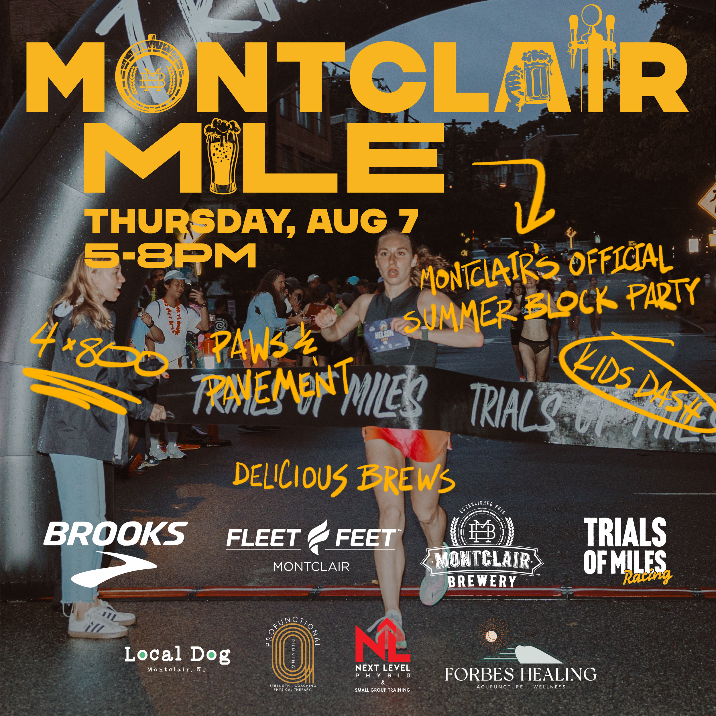 The Montclair Mile| August 7