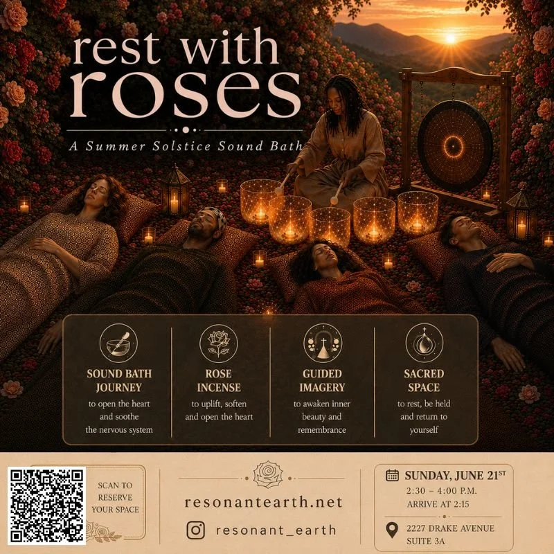 rest with roses: A Summer Solstice Sound Bath 