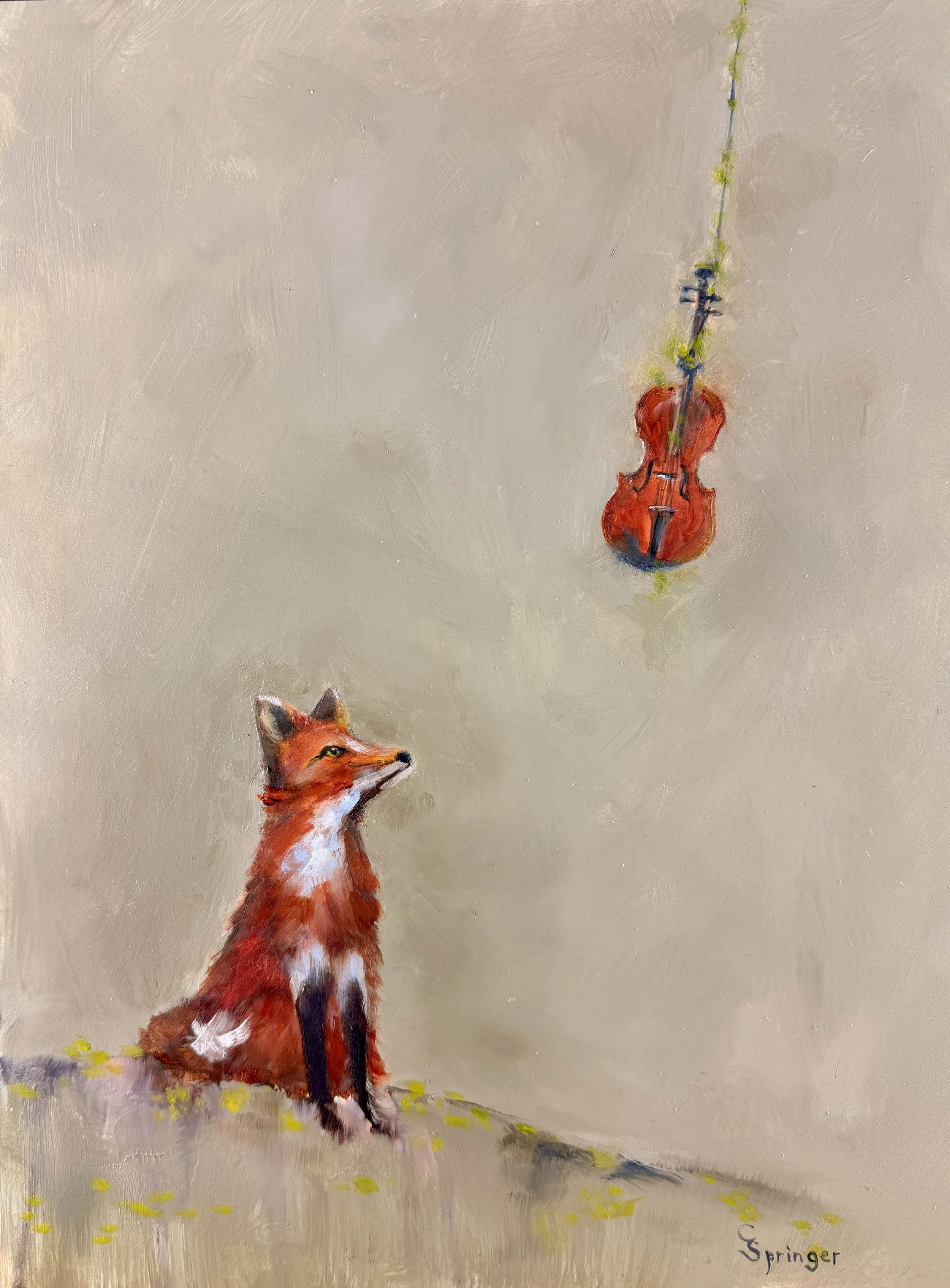  Melophilia 
$650 
12 x 16 inches 
Oil on Ampersand Gessobord