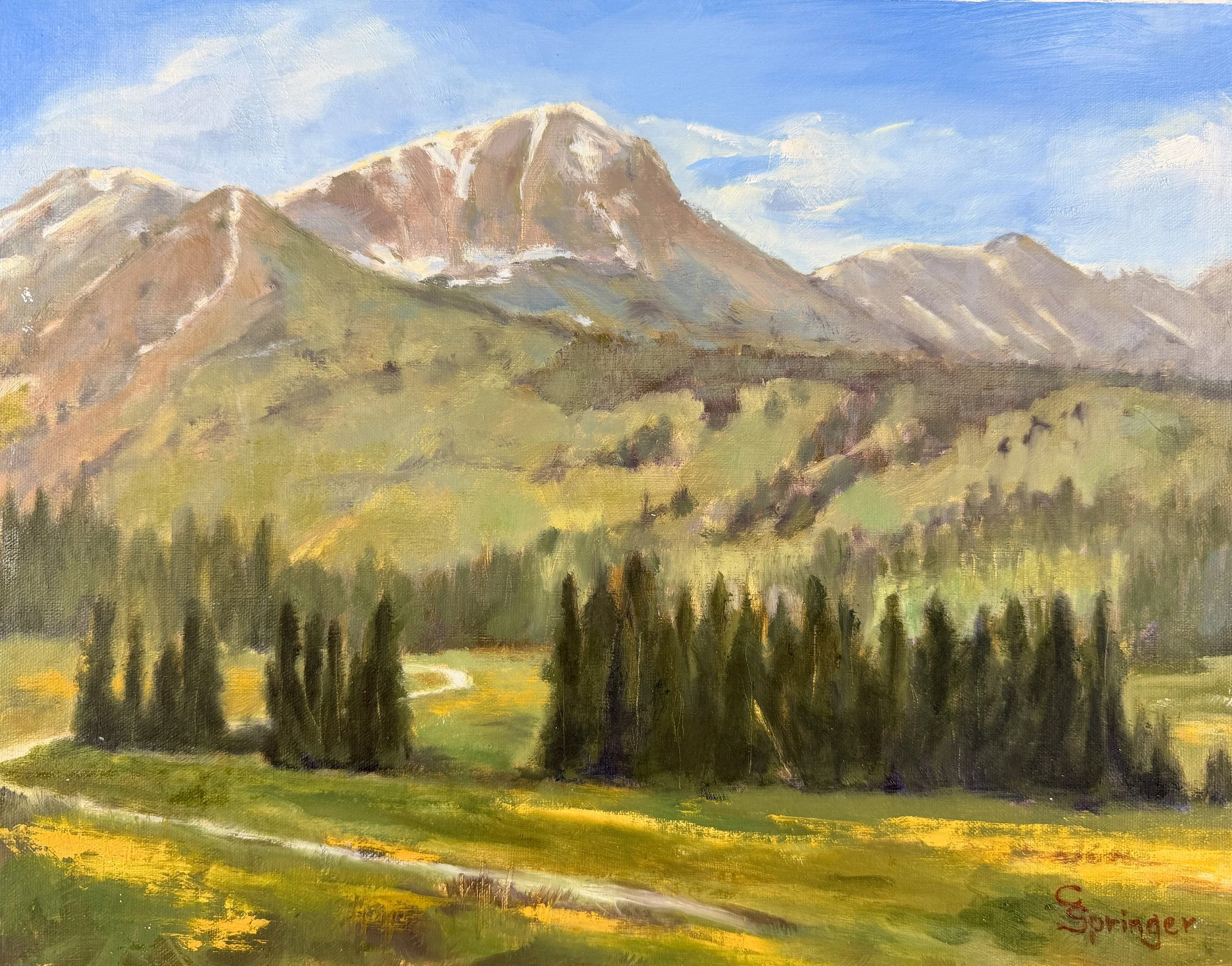  Rustler's Gulch, Crested Butte 
$895 
11 x 14 inches 
Oil on Linen Panel, Plein Air
