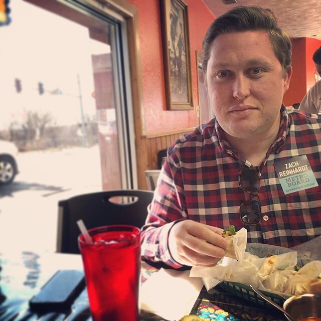 Worked up quite an appetite after walking our neighborhood with @melxreinhardt on this beautiful day! Don&rsquo;t forget to stop by this evening for our Campaign Kickoff Party! Come learn more about why I&rsquo;m running.