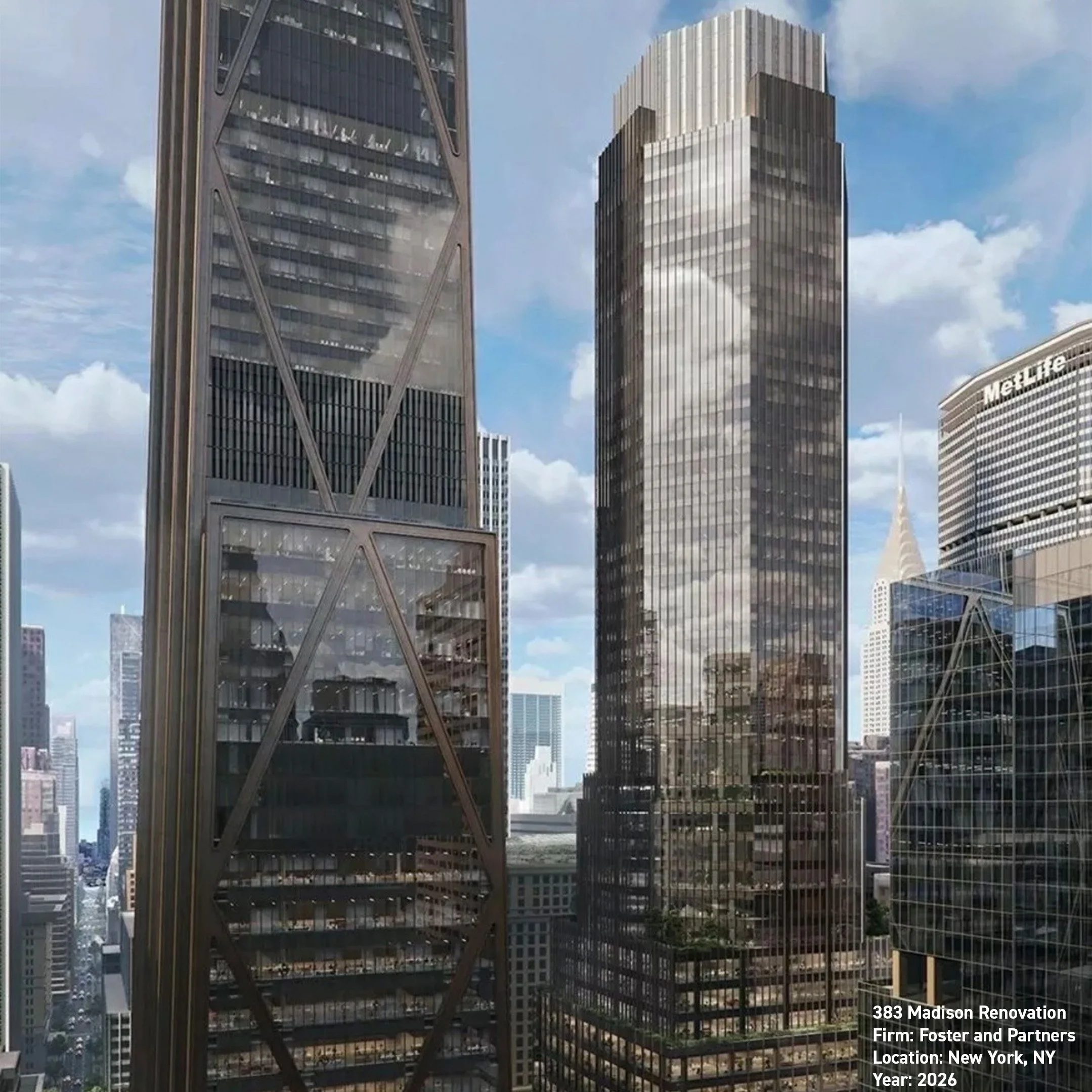 383 Madison Renovation, Foster and Partners