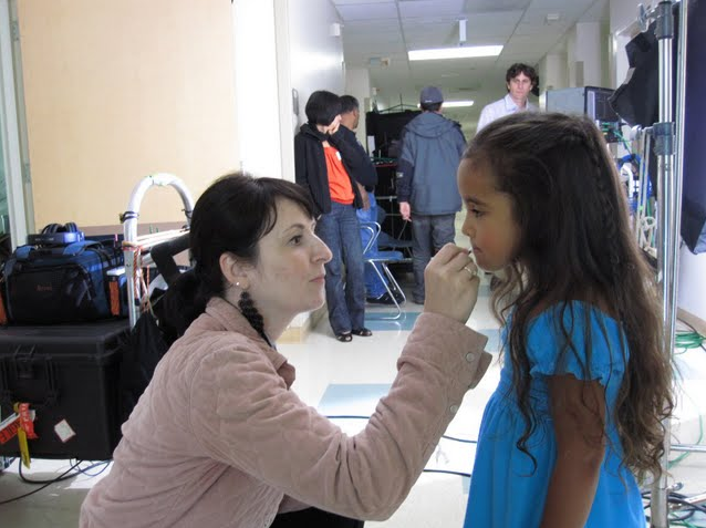 On the set of Margarita, 2010