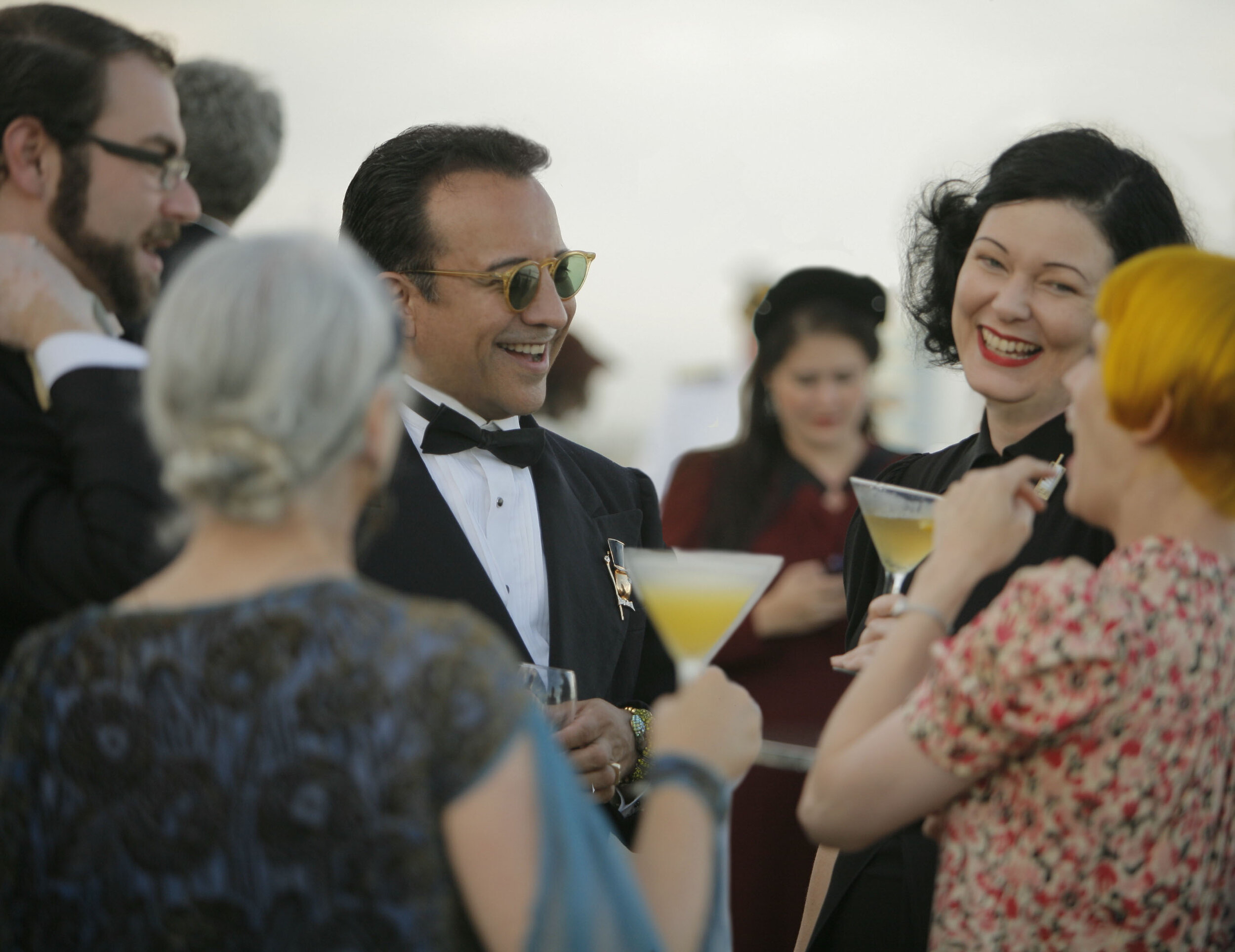 Cocktails aboard the RMS Queen Mary, Long Beach, CA / photo: Chris Launi