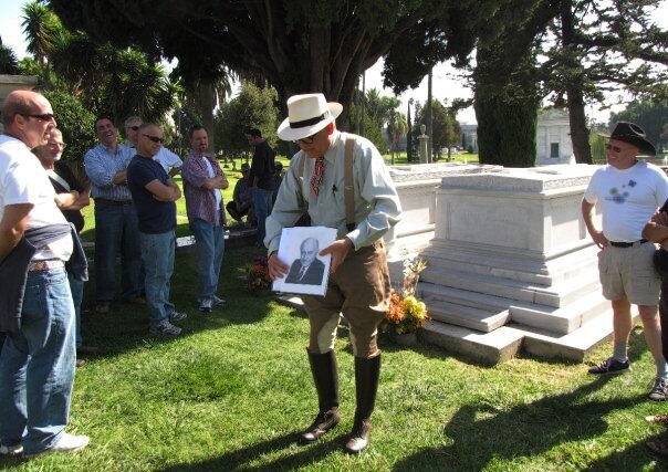 Hollywood Forever Cemetery Tour / photo: Margot Gerber