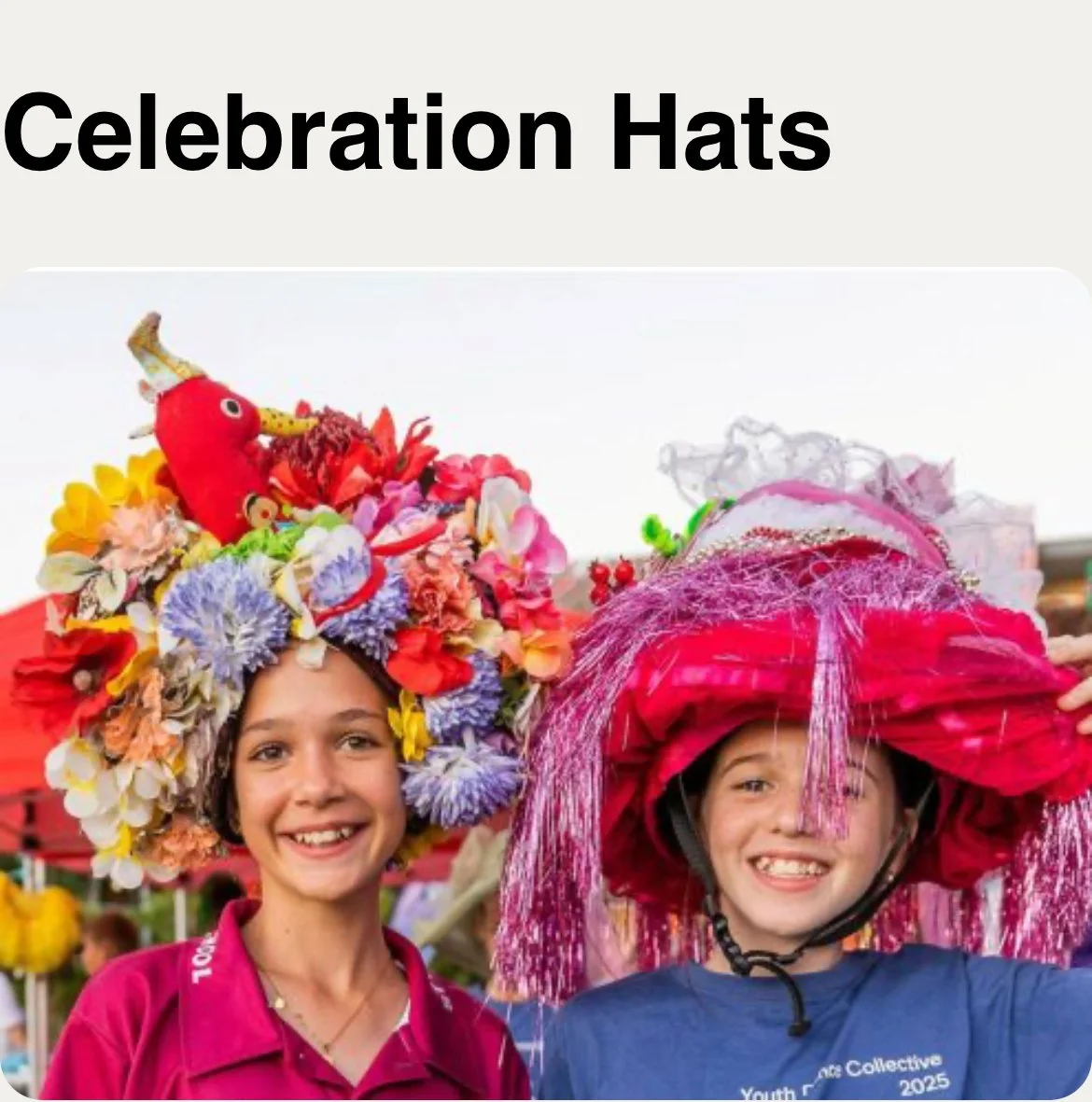 Celebration Hats Gertrude Style