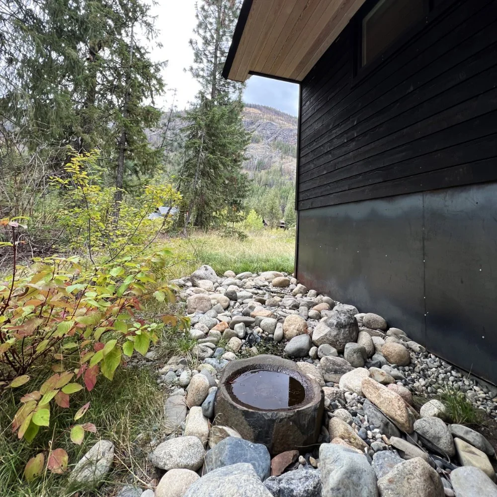Firewise Large Rock Edging