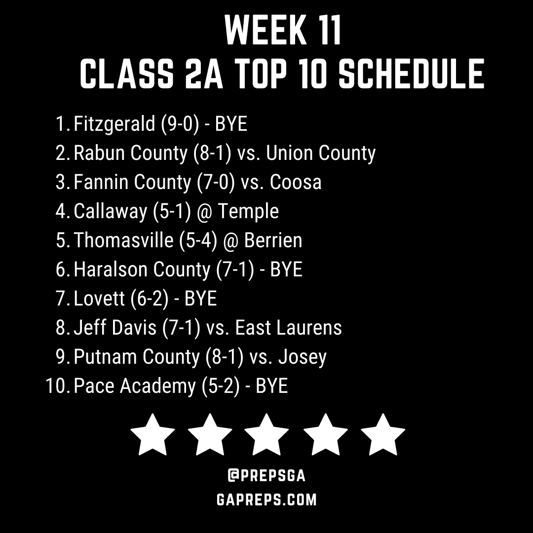 _Schedule for Week 11 Class 2A Top 10.png