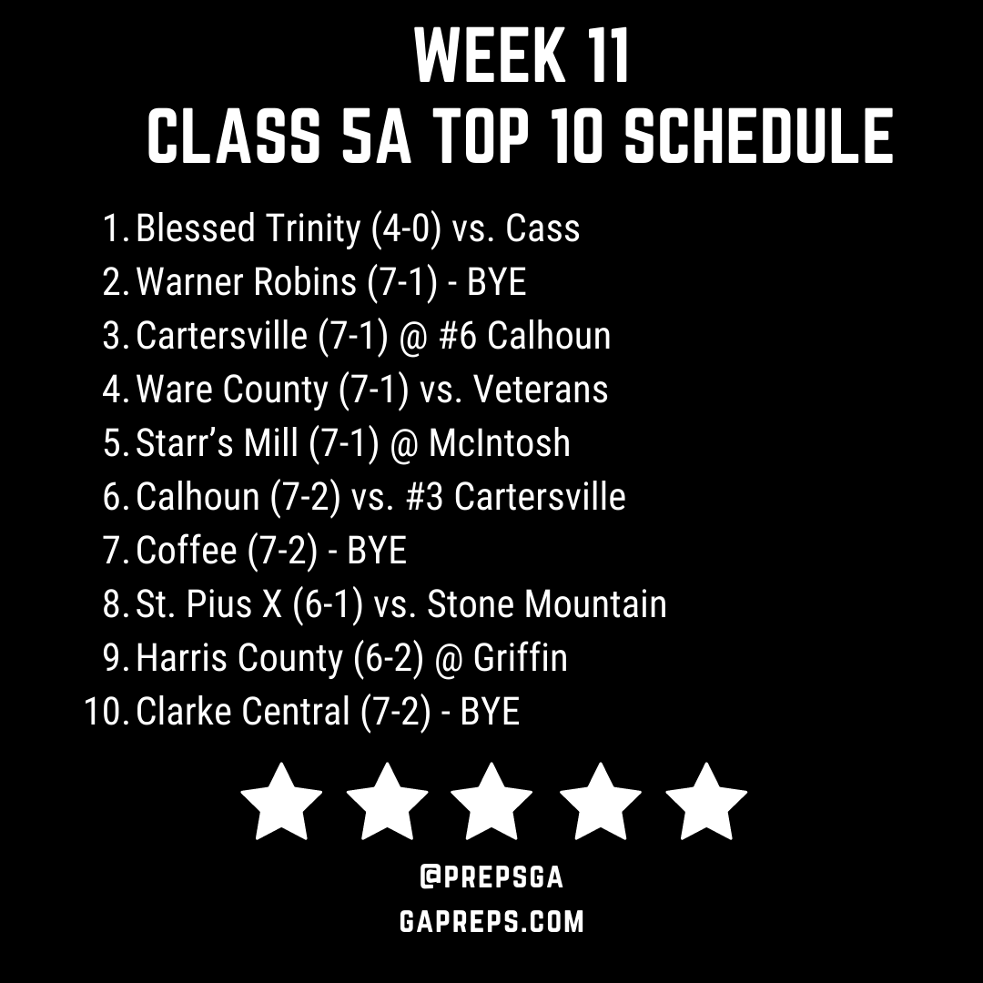 Schedule for Week 11 Class 5A Top 10.png