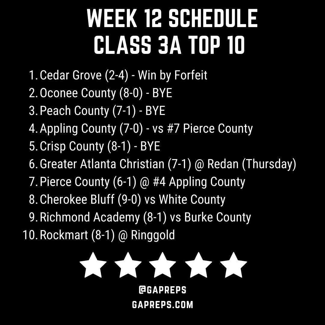 Week 12  Schedule Class 3A Top 10.png