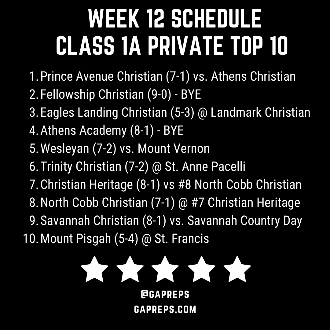 Week 12 Schedule Class 1A Private Top 10.png