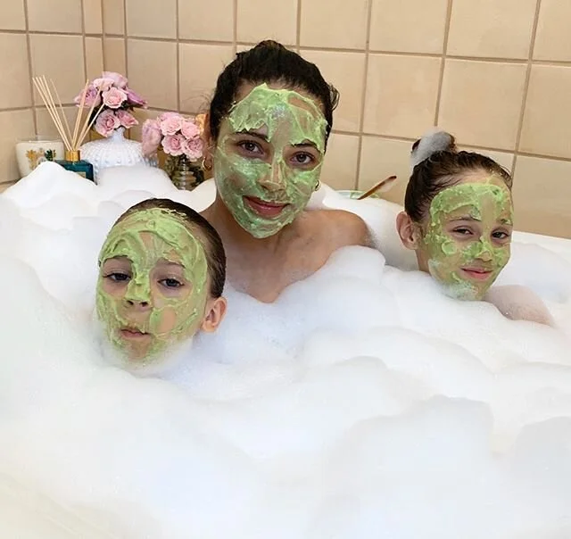 Yesterday was all about #selflove #selfcare #sisterhood #motherhood #diyfacemasks #hairmask a serious #bubblebath #nailspa &amp; some good music with the babes! 👩&zwj;👧&zwj;👧👩&zwj;👧&zwj;👧 How did you celebrate #internationalwomensday ?? .
.
.
.