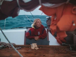 Solo Sailing on a Simple Wooden Catamaran | Interview with Kiana
