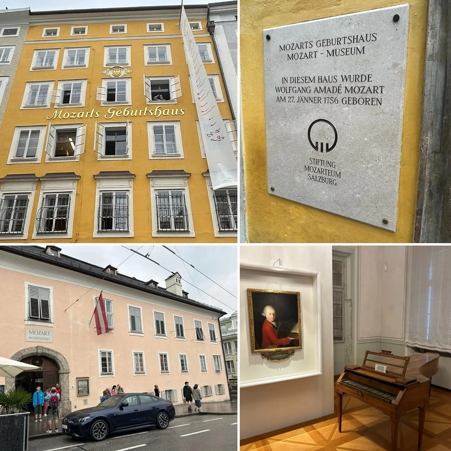 Fulfilled a definite bucket list ambition on a recent European trip. The Mozart museum in Mozart&rsquo;s childhood house and his residence just around the corner from it in Salzburg&hellip;Awesome!