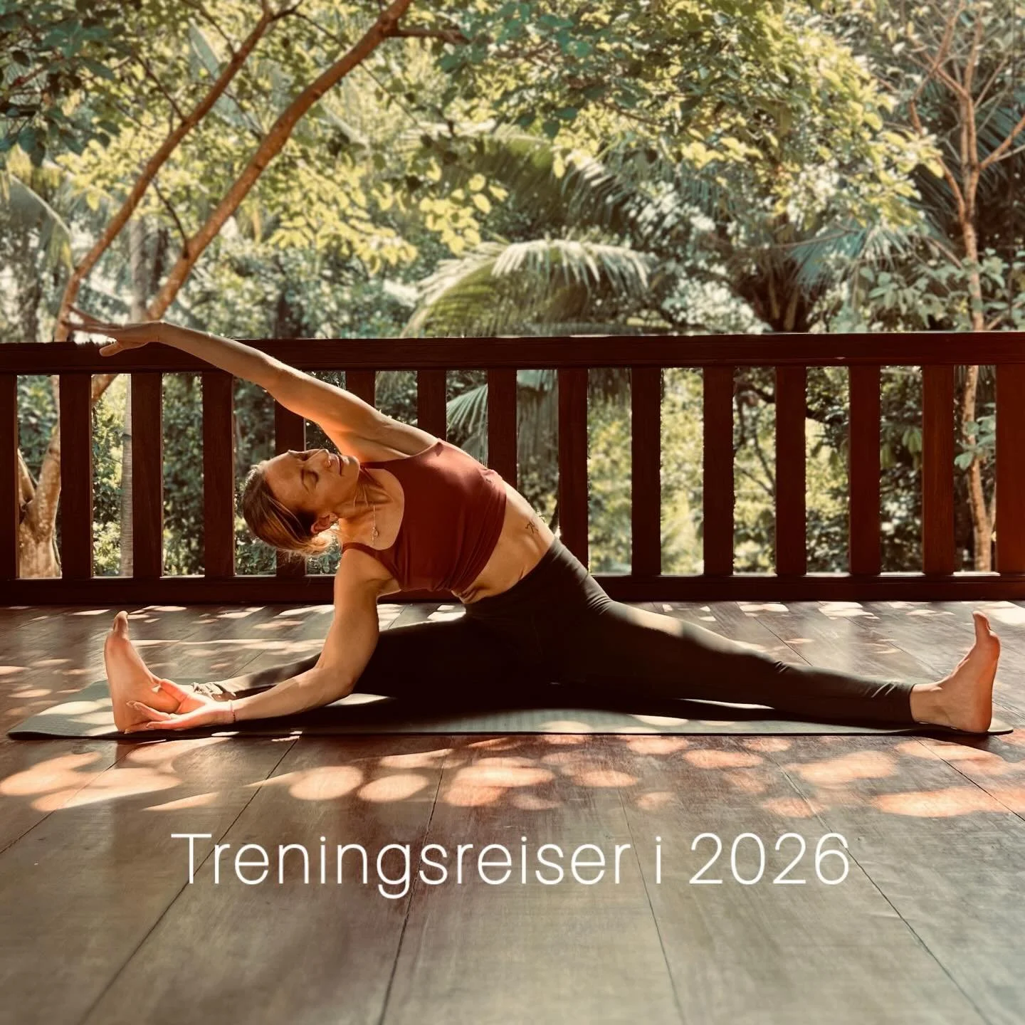 Det beste valget jeg gjorde for meg selv i 2025 var &aring; dra p&aring; yogaretreat🧘&zwj;♀️ En uke kun til meg selv for &aring; fylle p&aring; med det som gj&oslash;r godt🙏 Det trenger vi alle sammen! Og akkurat n&aring; lengter jeg litt ekstra ti