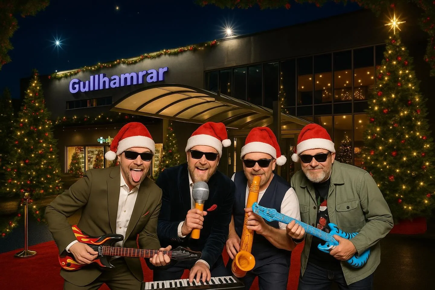 &ldquo;T&iacute;minn l&iacute;&eth;ur hratt &aacute; Gervigreindar&ouml;ld&rdquo; - S&iacute;&eth;asta ball N&aelig;slendinga &aacute; j&oacute;lahla&eth;bor&eth;i Gullhamra &thorn;etta &aacute;ri&eth; var s&iacute;&eth;ustu helgi eftir vel heppna&et