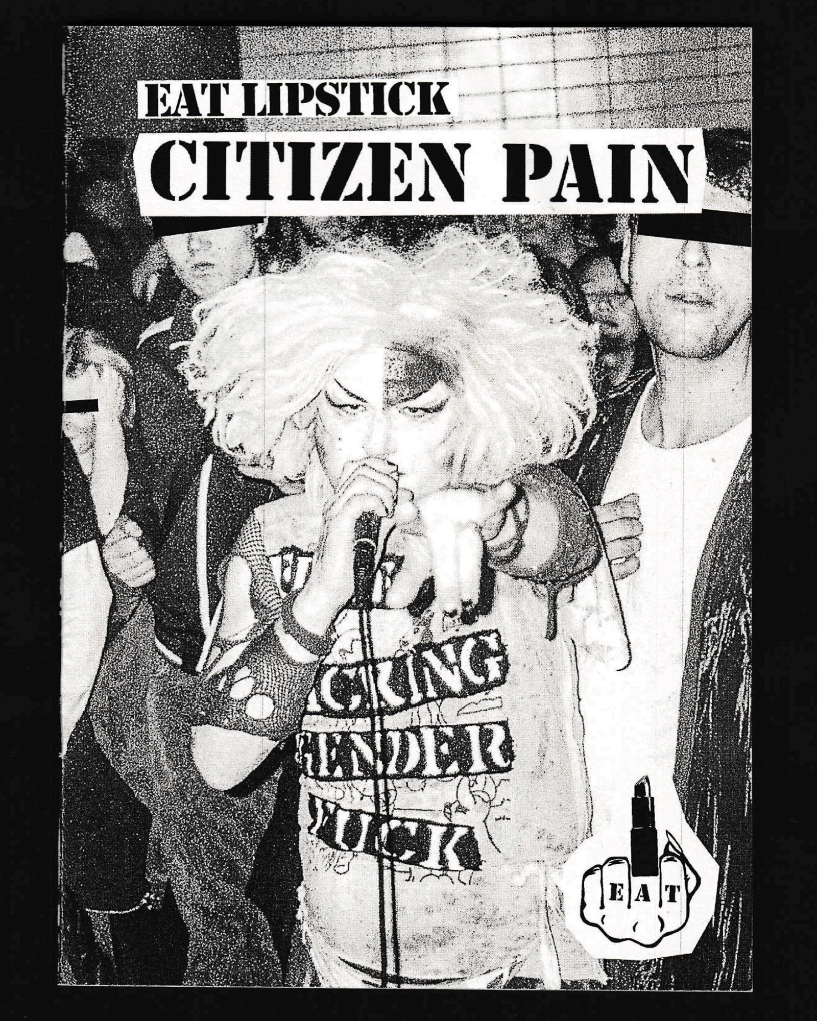 Eat Lipstick - Citizen Pain (2026) - zine by Aimé Dabbadie