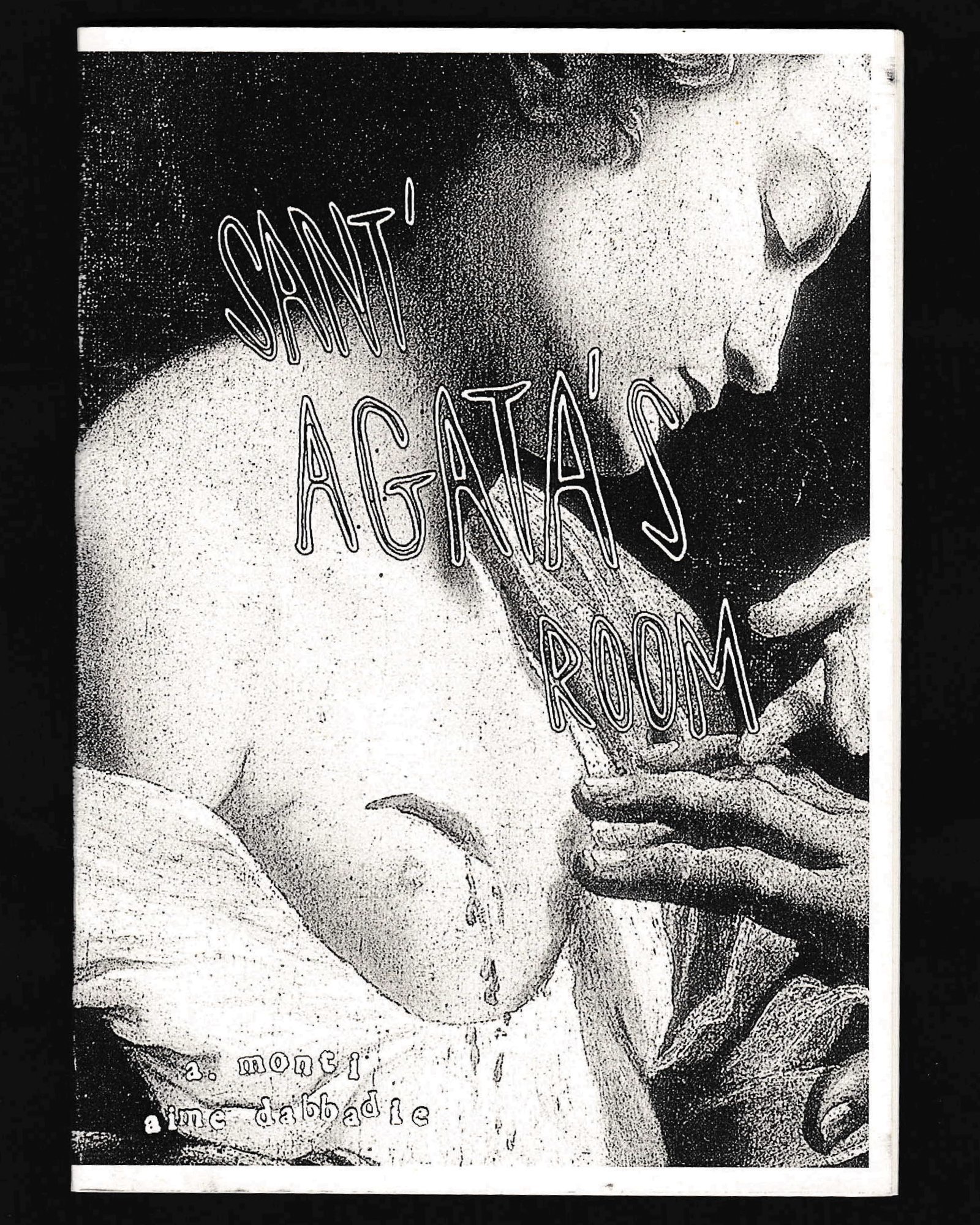 Sant'Agata's room, with Monti A. Maria (2024) - zine by Aimé Dabbadie